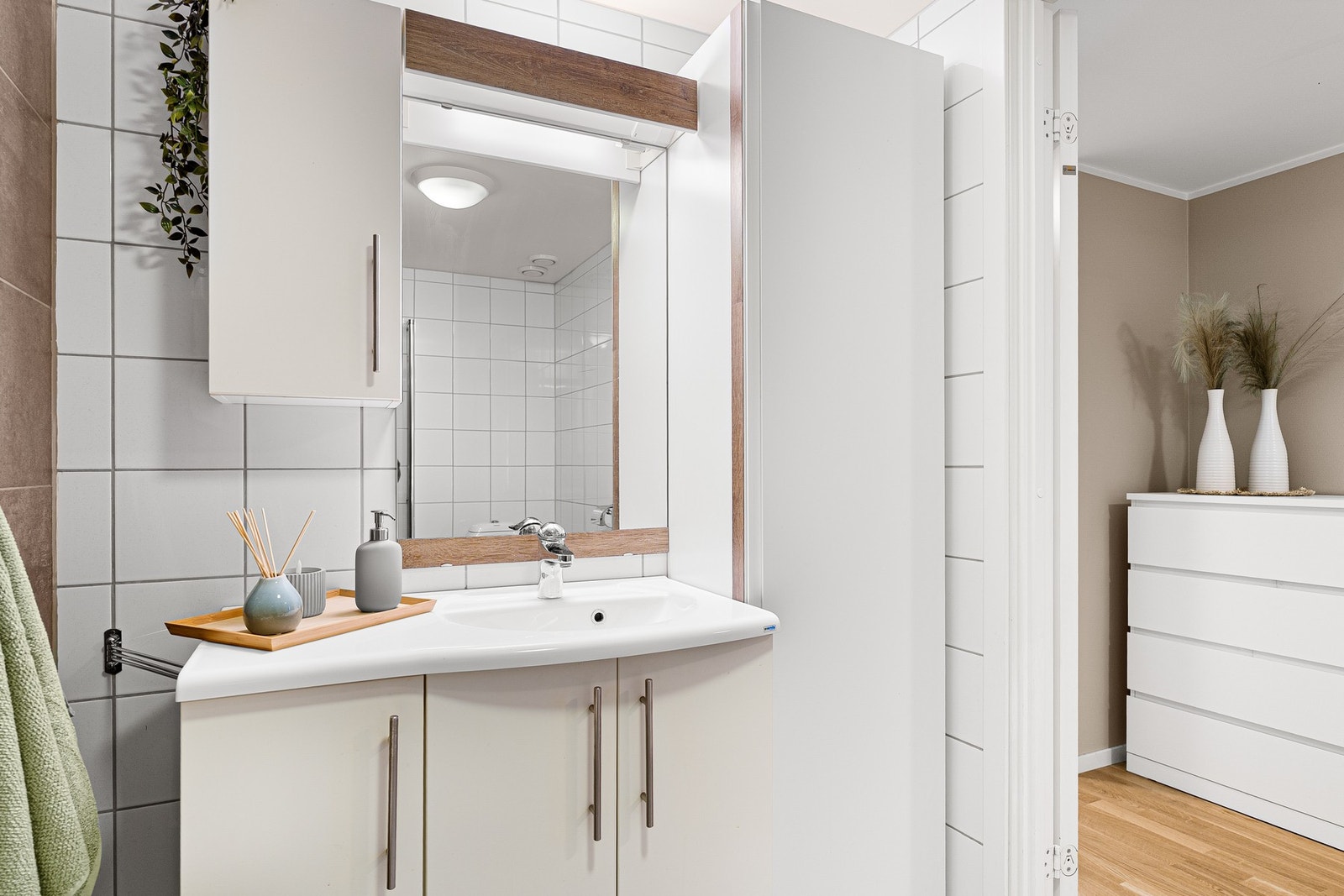 Bad på 4,5 m² fra byggeår. Galleribilde