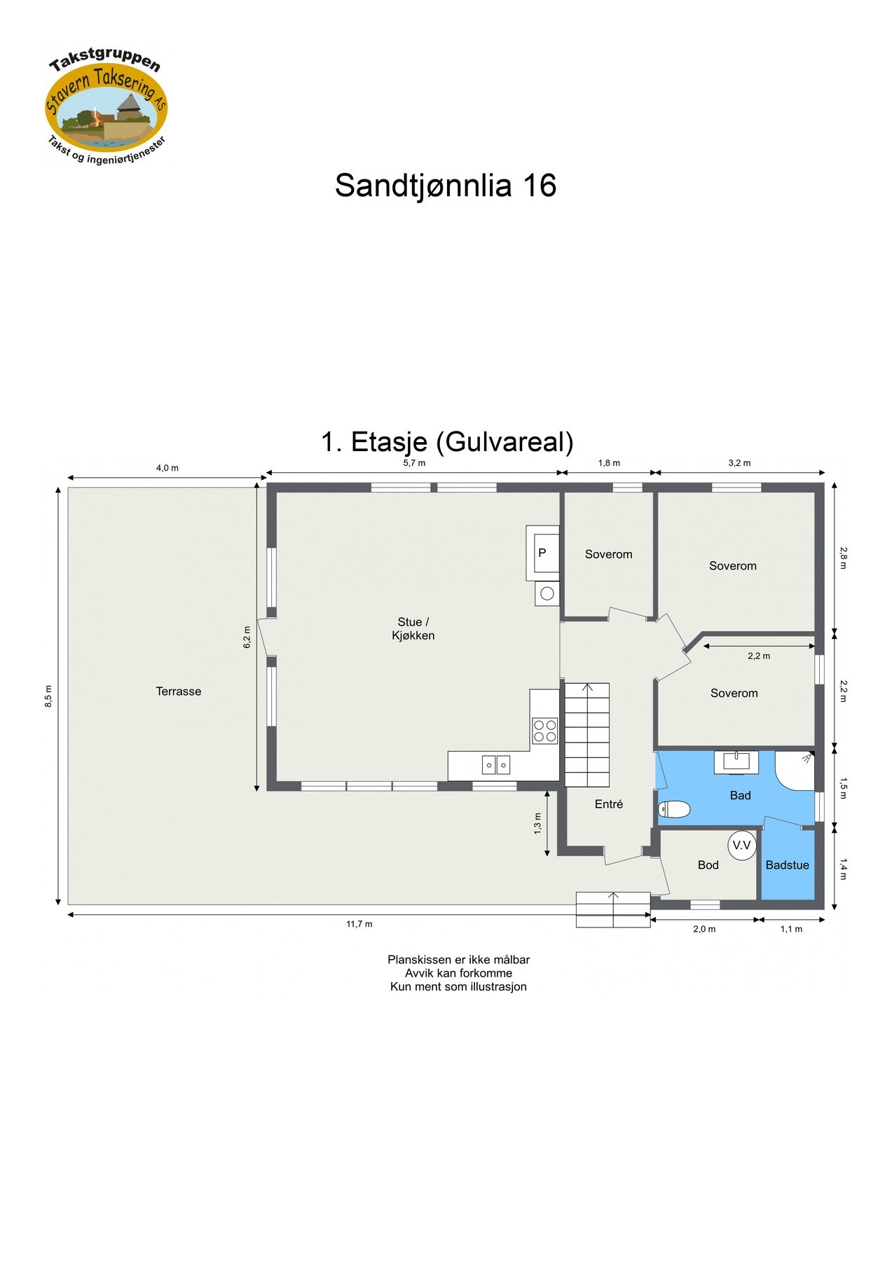 Plantegning. Galleribilde