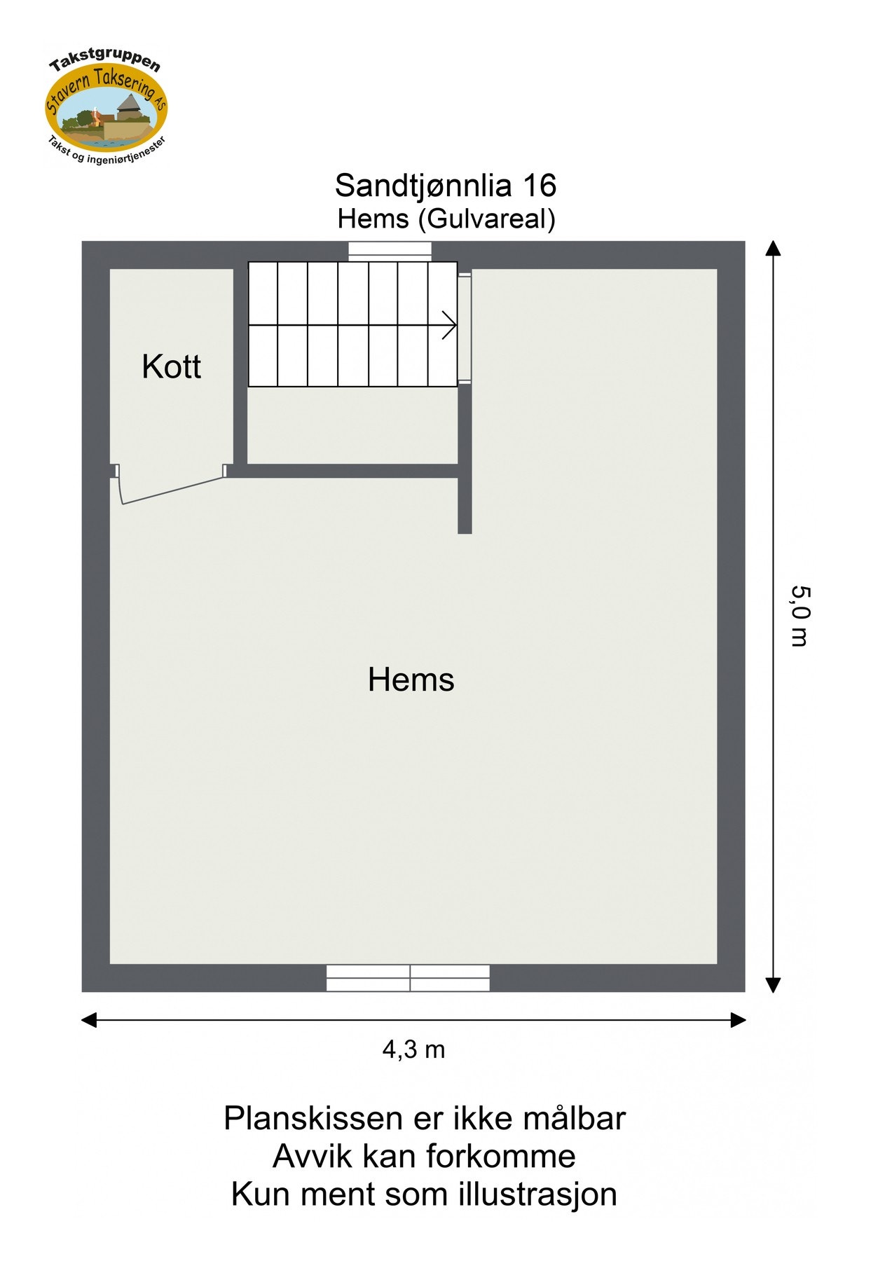 Plantegning hems. Galleribilde