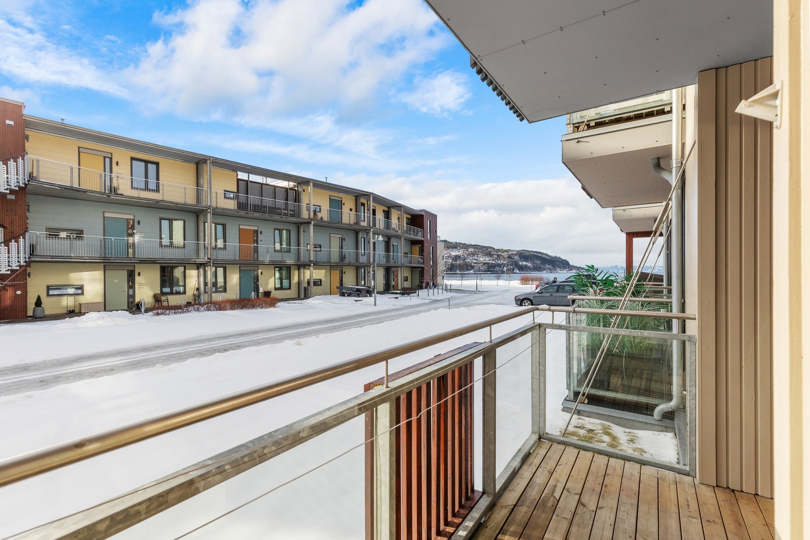 Terrasse på 8,5 kvm. Galleribilde