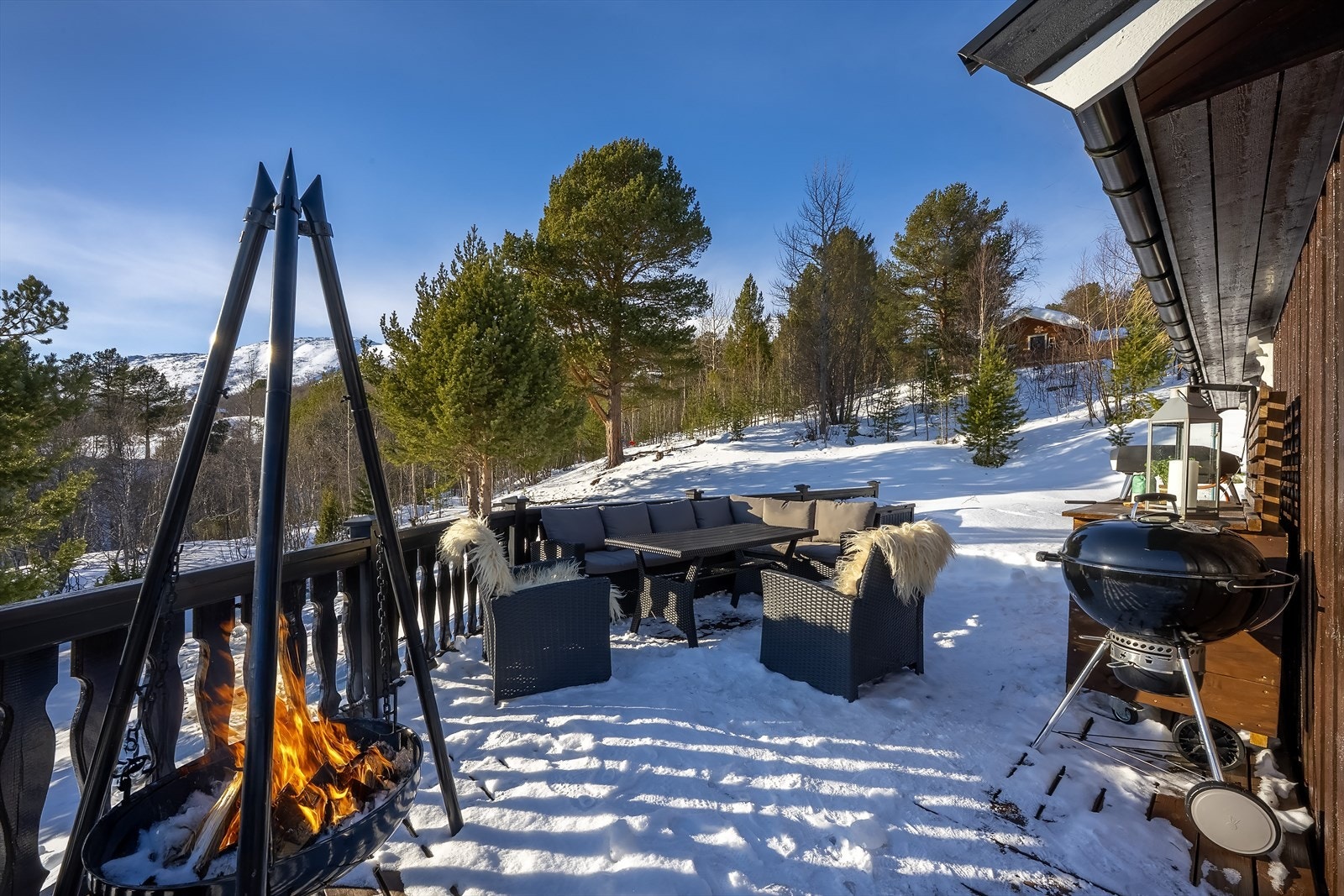 Herfra er det kort vei til utendørsaktiviteter hele året Galleribilde