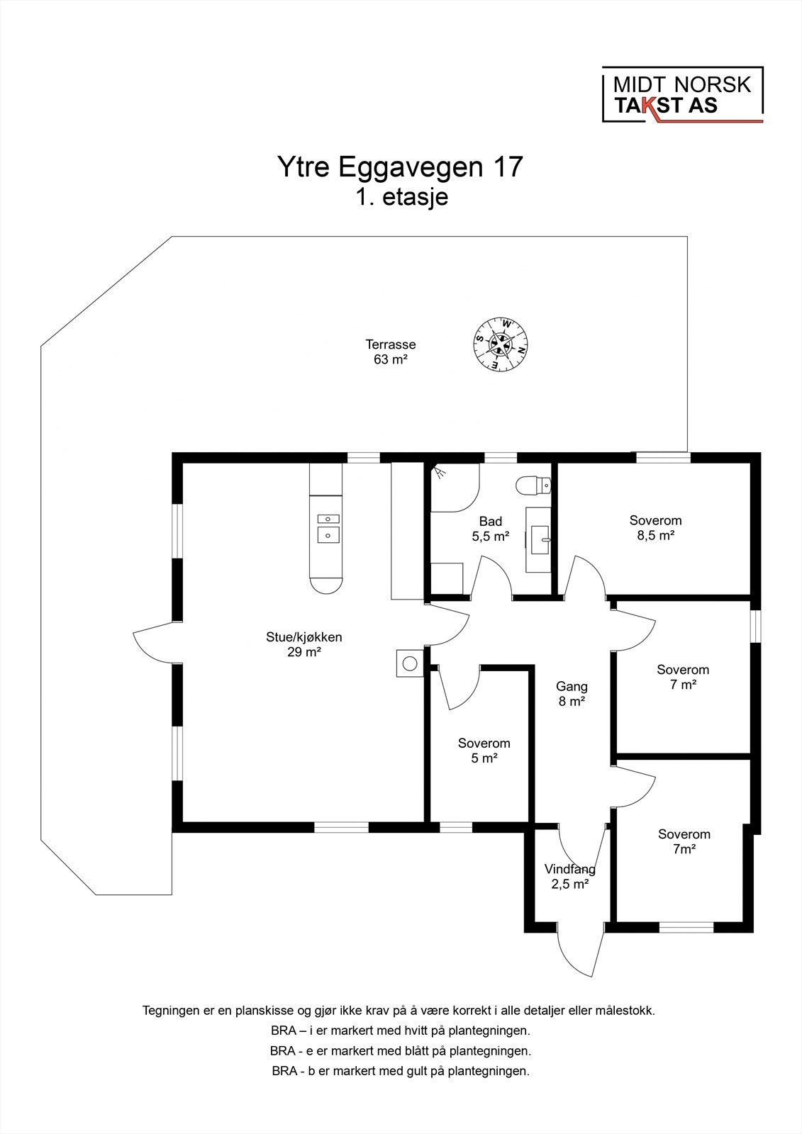 Planskisse Galleribilde