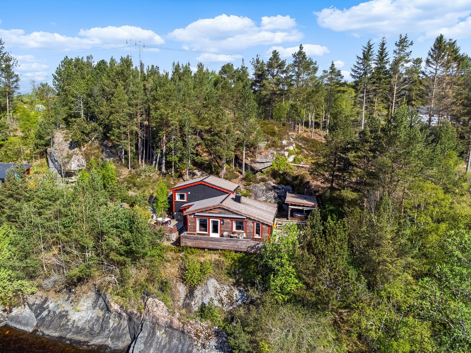 Dronefoto Galleribilde