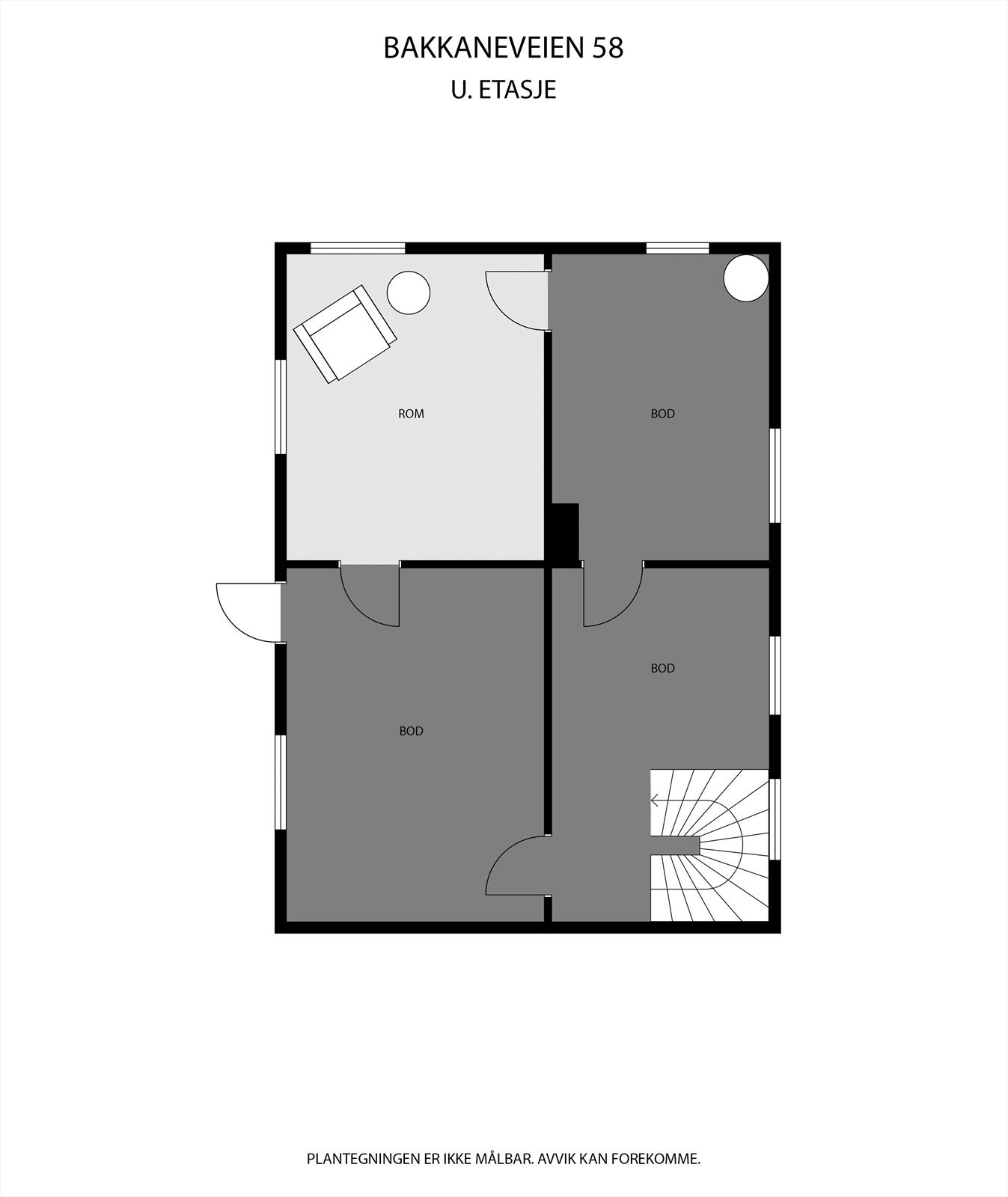 Plantegning- Kjeller Galleribilde