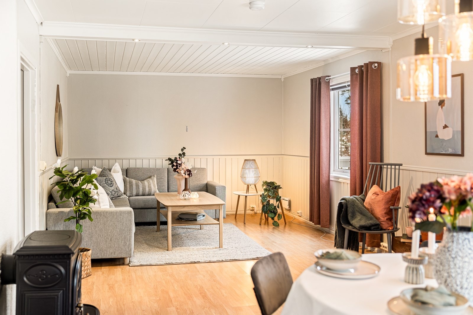 Romslig stue Galleribilde