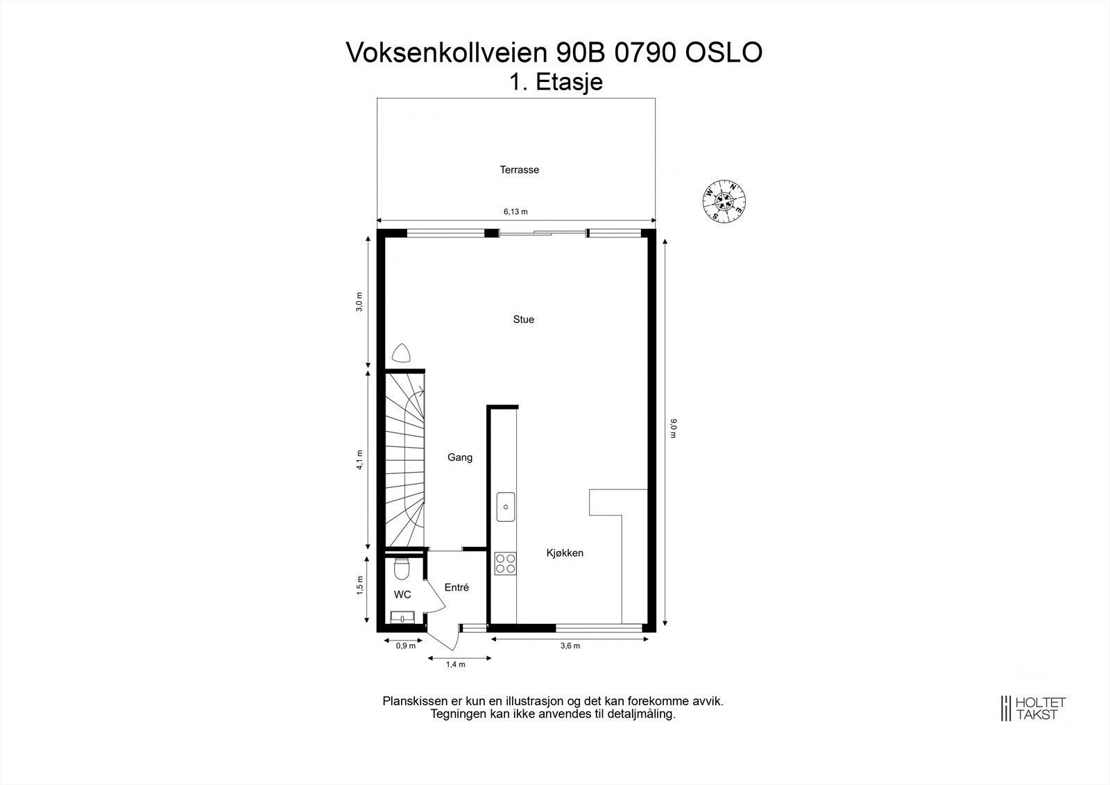 Plantegning - 1. etasje Galleribilde