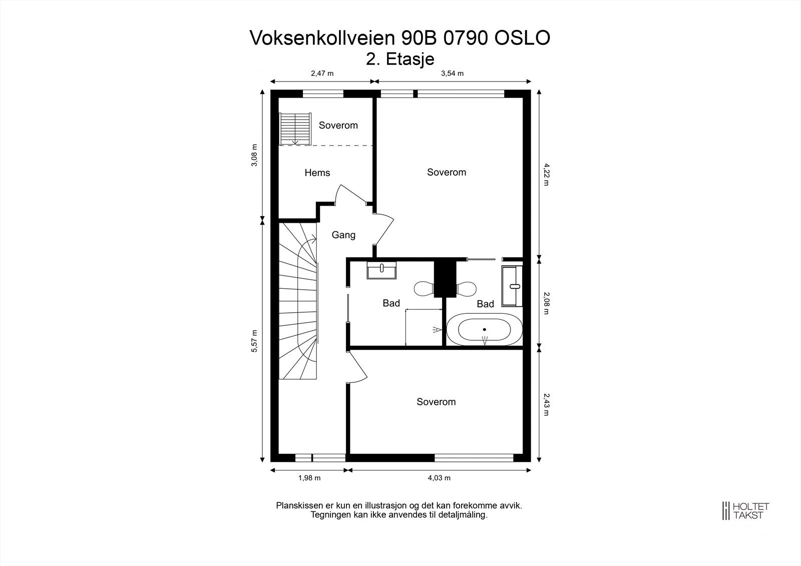 Plantegning - 2. etasje Galleribilde