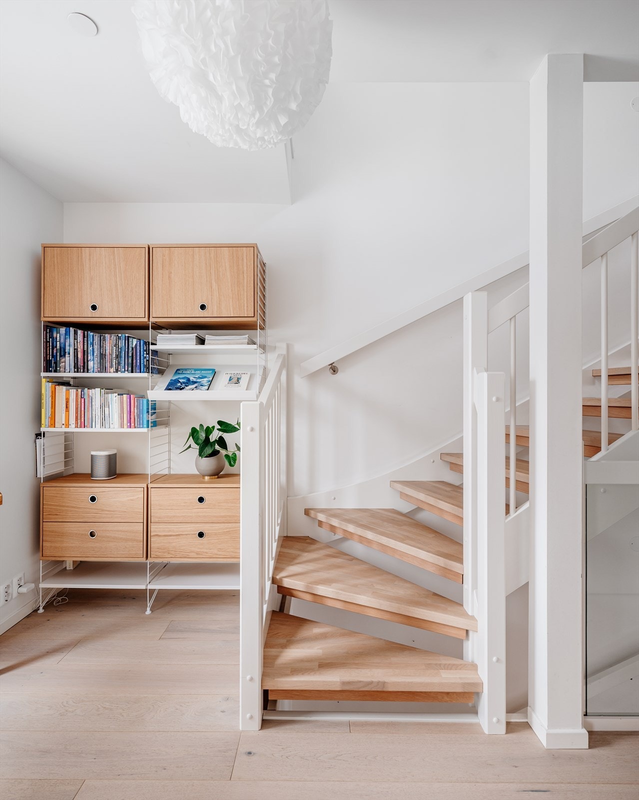 Boligen har balansert ventilasjon med varmegjenvinning, noe som sørger for et godt og stabilt inneklima Galleribilde