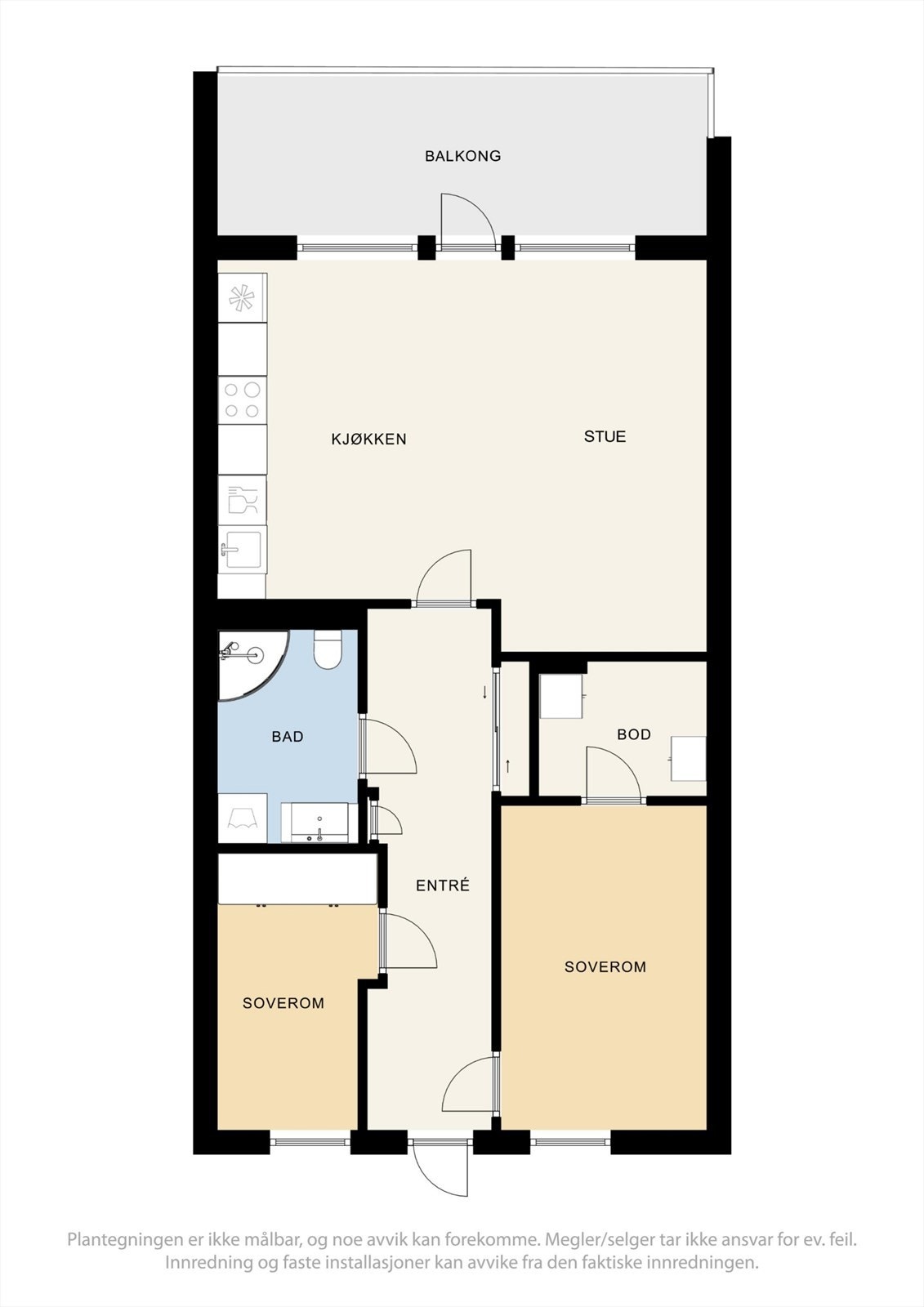 Plantegning. Galleribilde