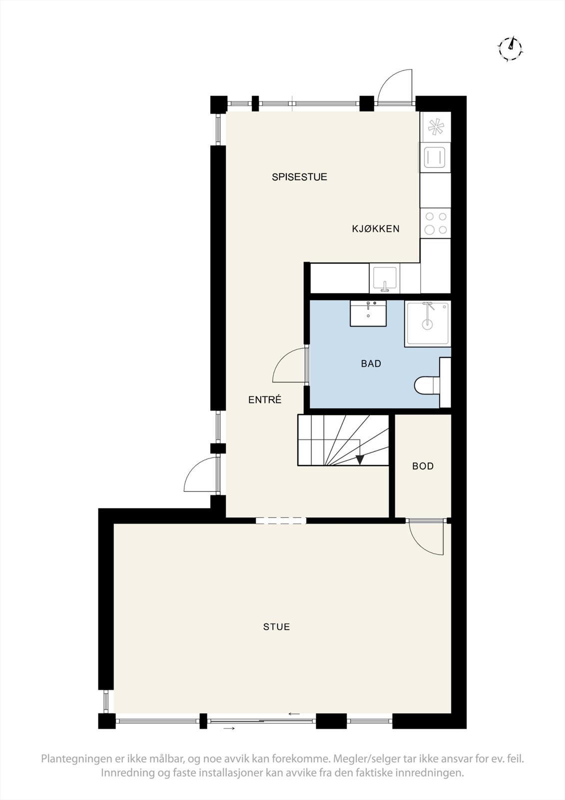 Første etasje - Velkommen inn! Galleribilde