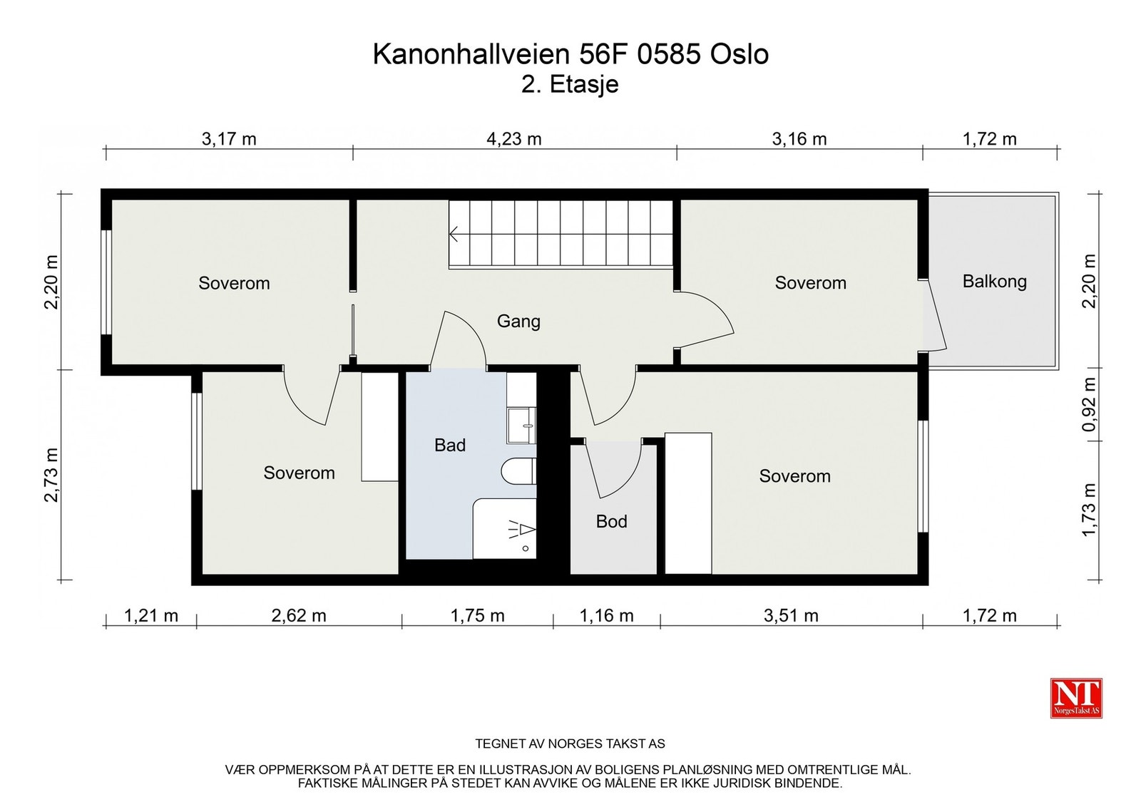 Plantegning 2.etasje. Galleribilde