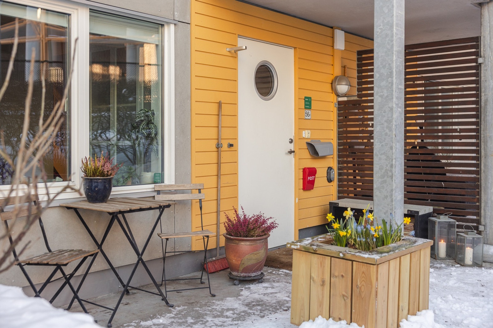 Hyggelig inngangsparti. Galleribilde