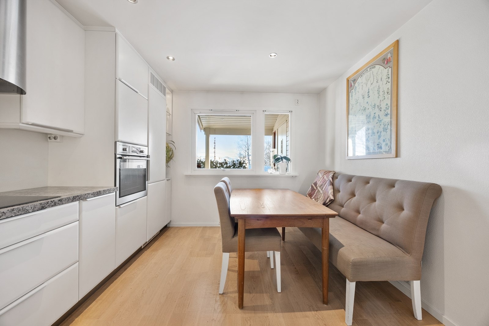 En praktisk og sosial sone for måltider i hverdagen. Galleribilde