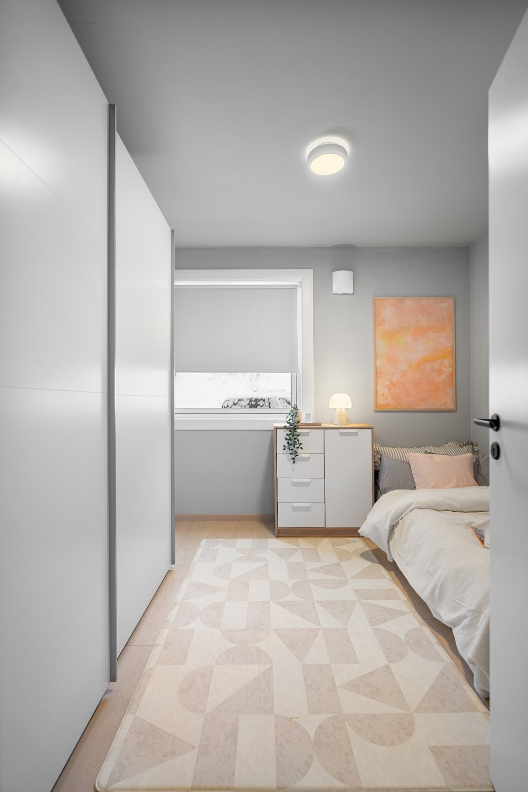 De to soverommene vender mot bakgården Galleribilde