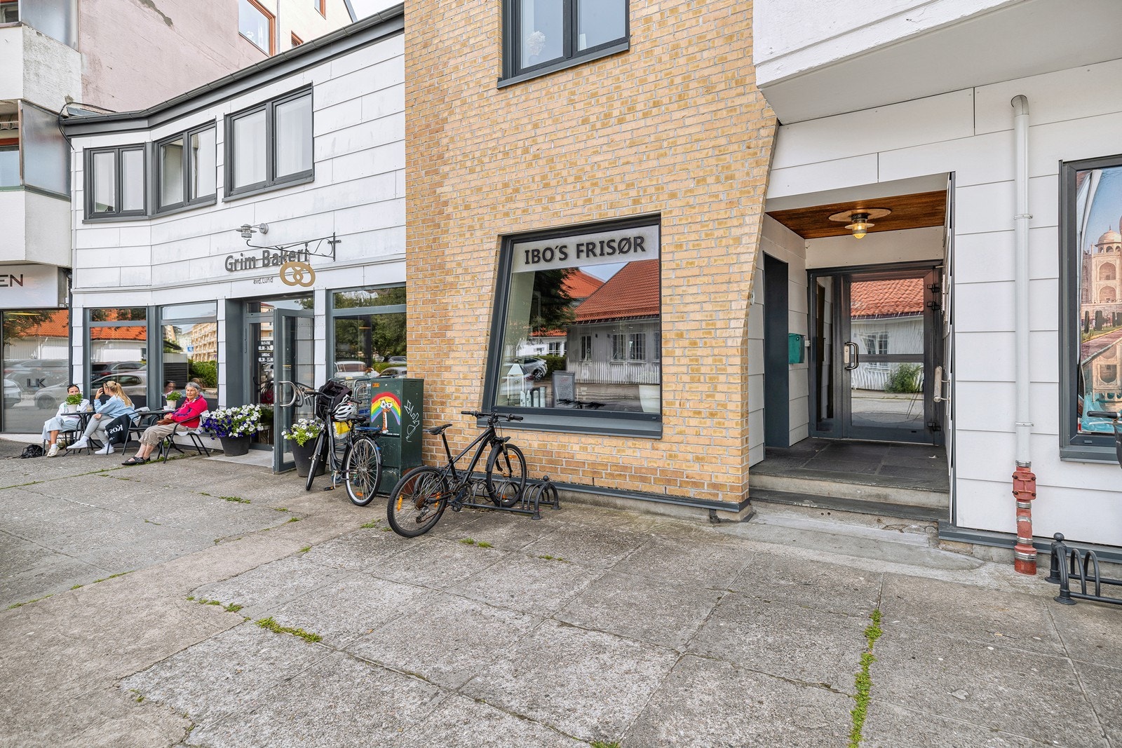 Inngangsparti Galleribilde