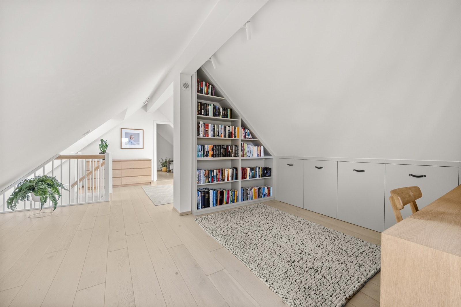 Perfekt som soveplass, lesekrok eller en skjermet sone for avslapning. Galleribilde