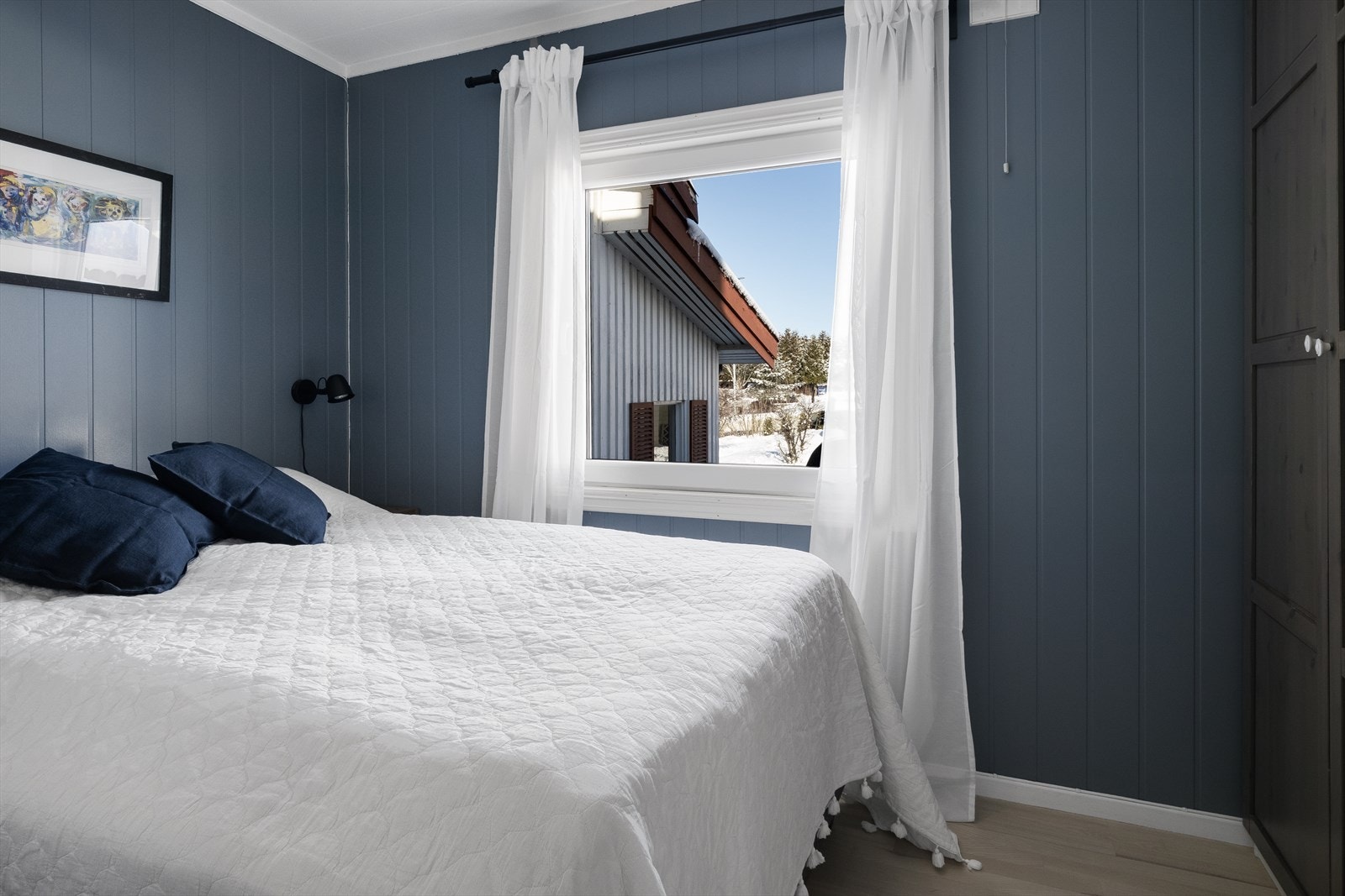 Det andre soverommet i hovedetasjen er også av god størrelse. Galleribilde