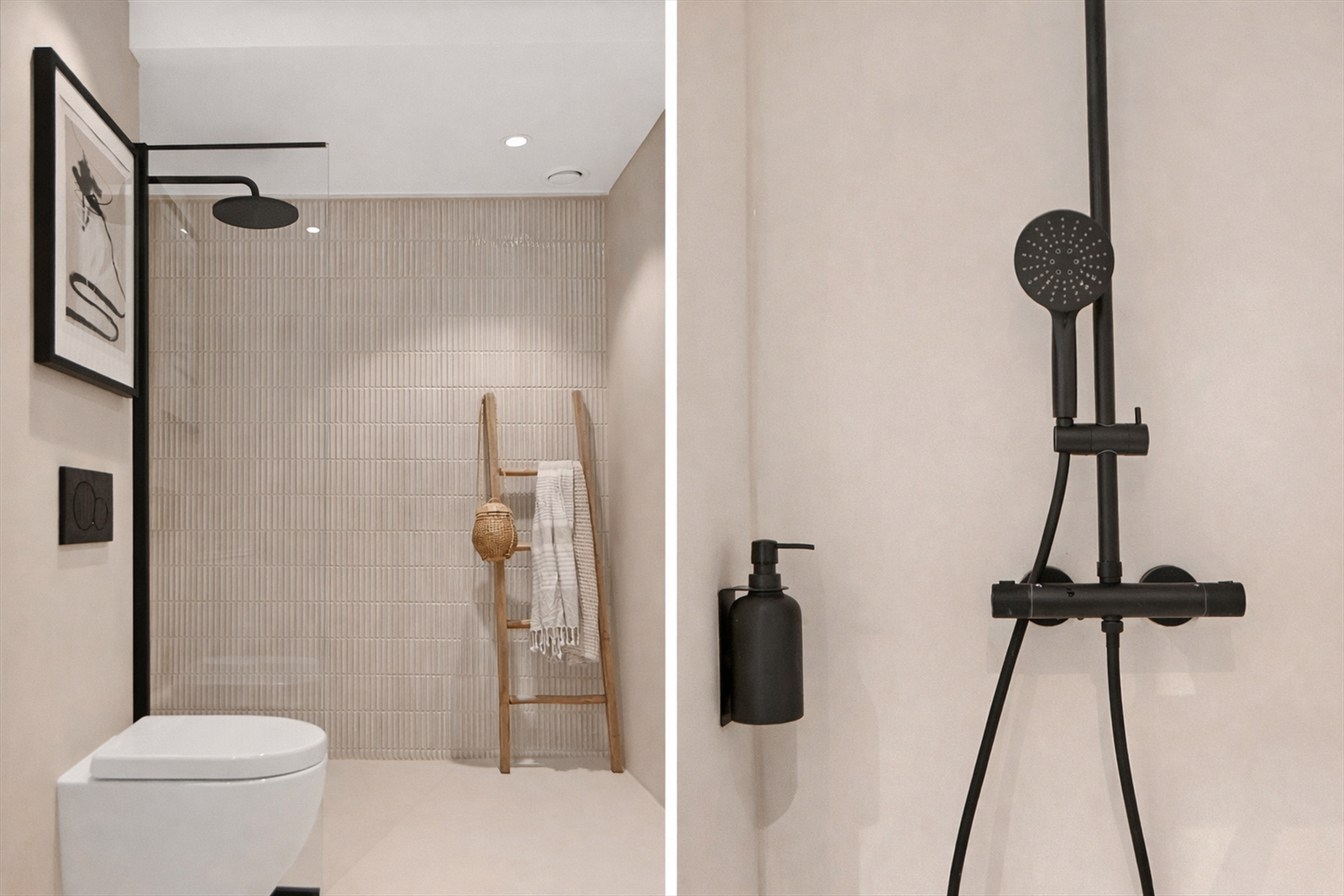 Regnfalldusj og håndusj Galleribilde