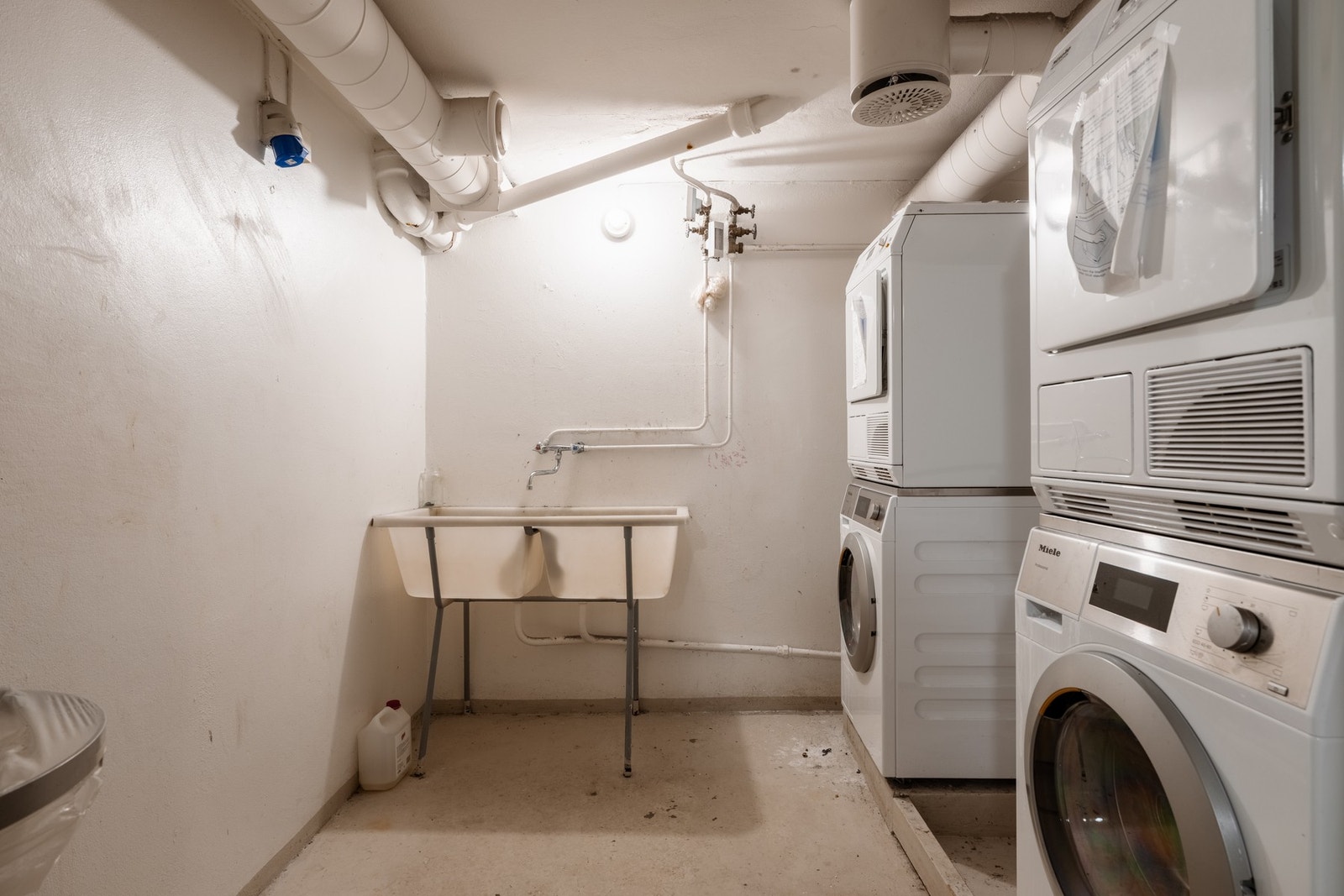 Borettslaget har fellesvaskeri. Galleribilde