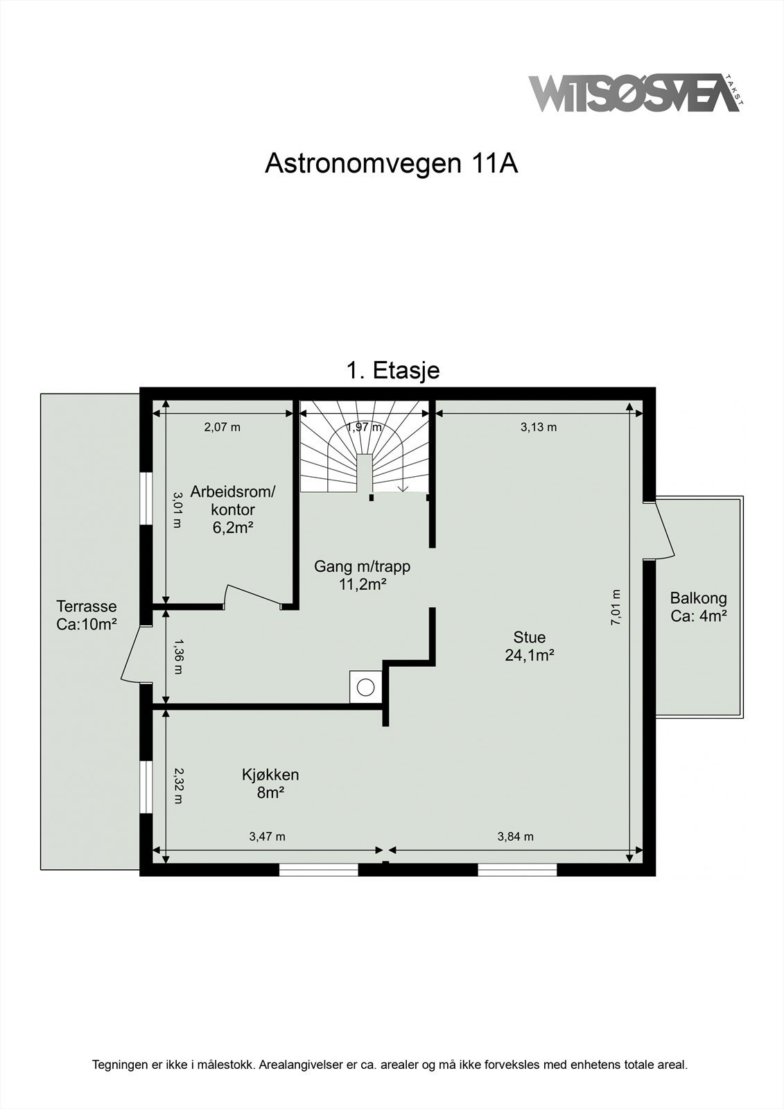 Ta en titt på planskissen og gjør deg kjent med romfordelingen! Skulle ikke oppsatt visningstidspunkt passe - ta kontakt med megler på 476 88 491, så finner vi en løsning. Galleribilde