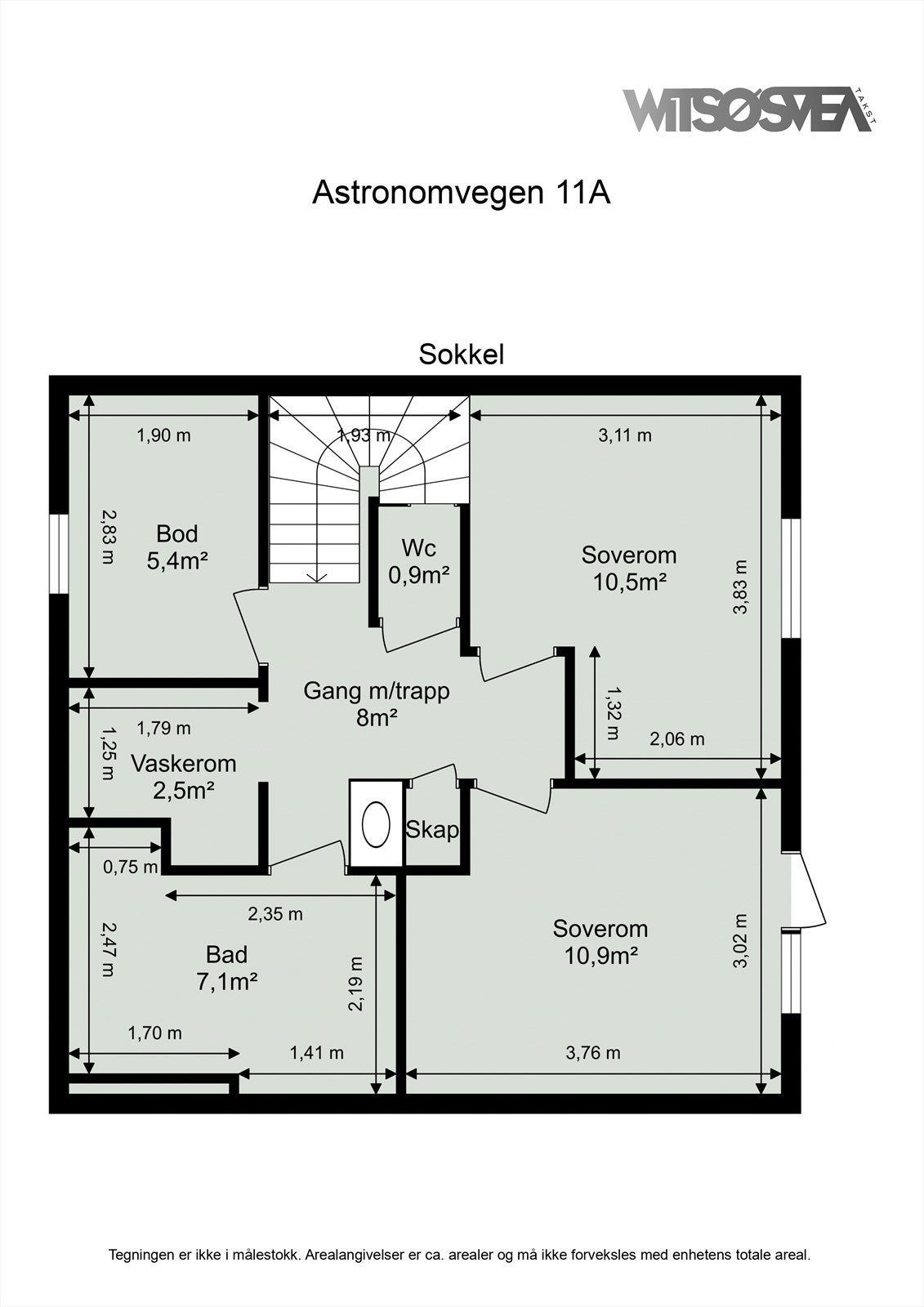 Ta en titt på planskissen og gjør deg kjent med romfordelingen! Skulle ikke oppsatt visningstidspunkt passe - ta kontakt med megler på 476 88 491, så finner vi en løsning. Galleribilde