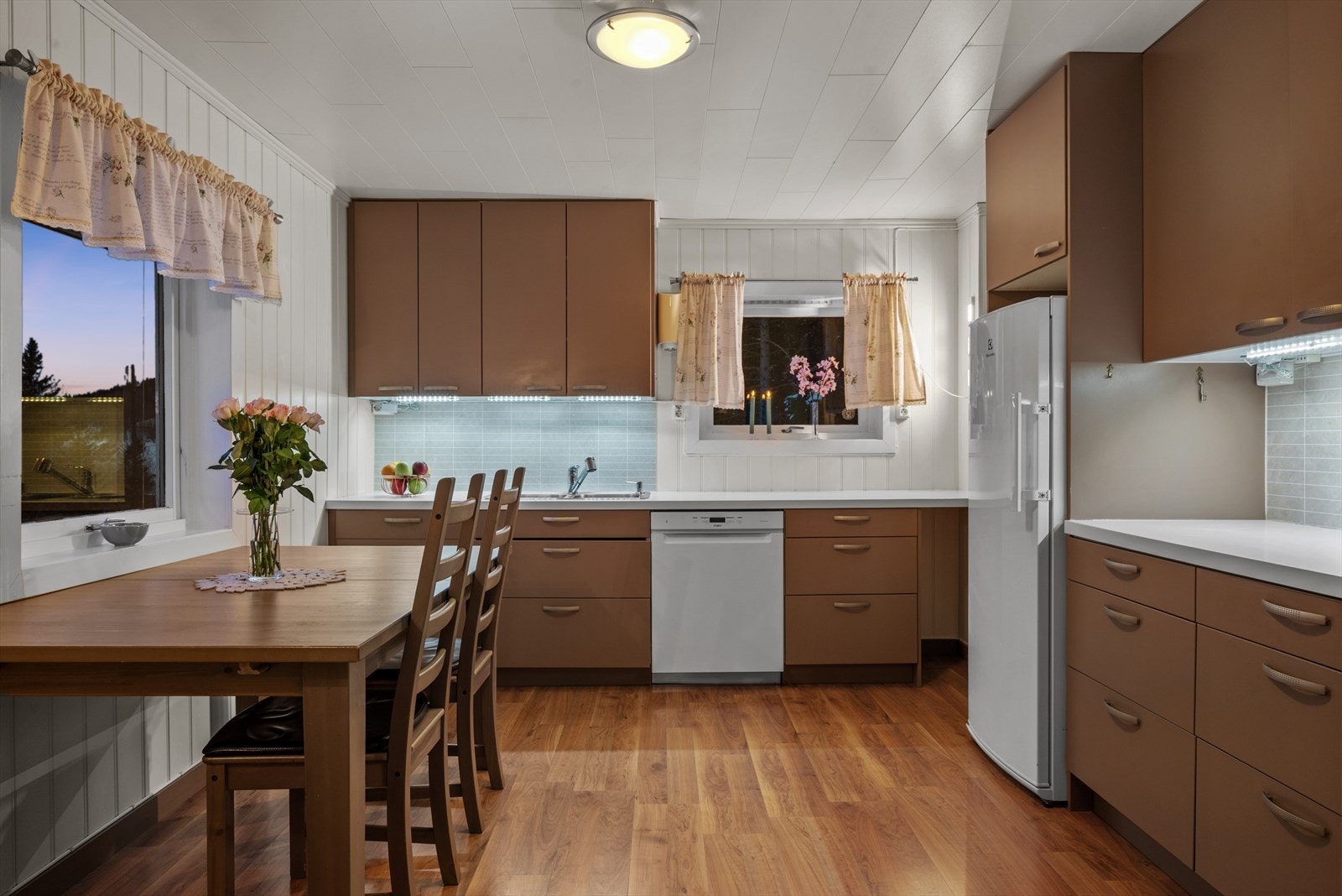 Kjøkkeninnredningen er fra Epoq. Galleribilde