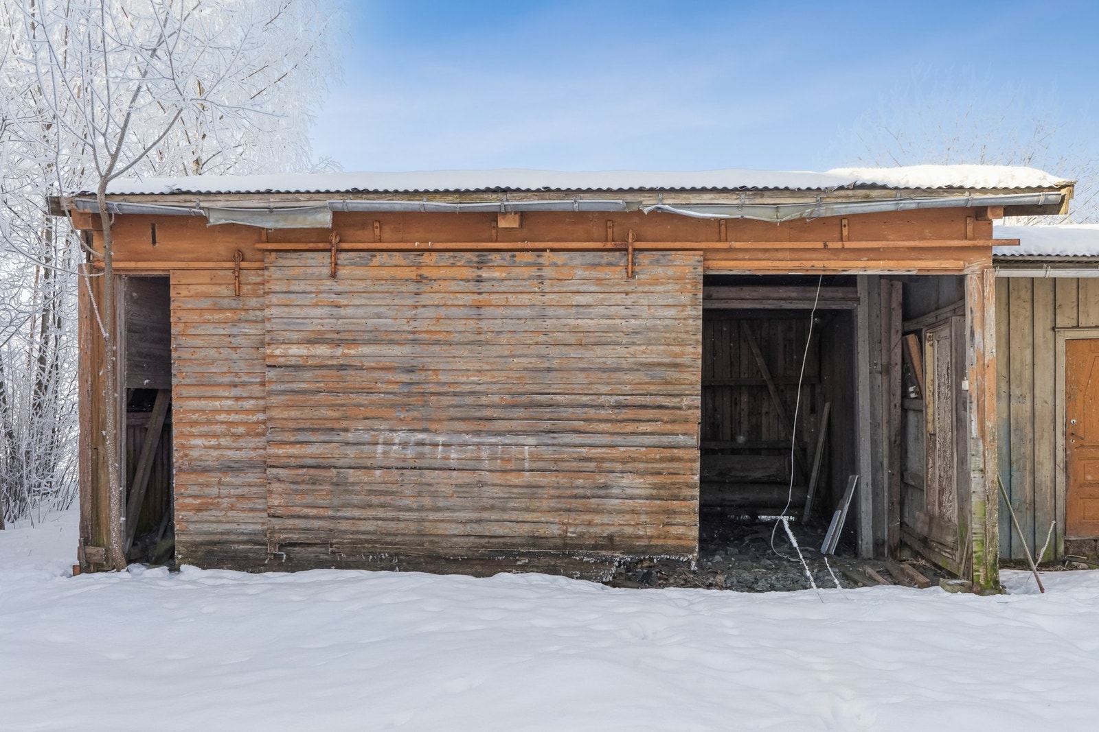 Byggene gir ekstra lagringsplass og fleksible bruksmuligheter. Galleribilde