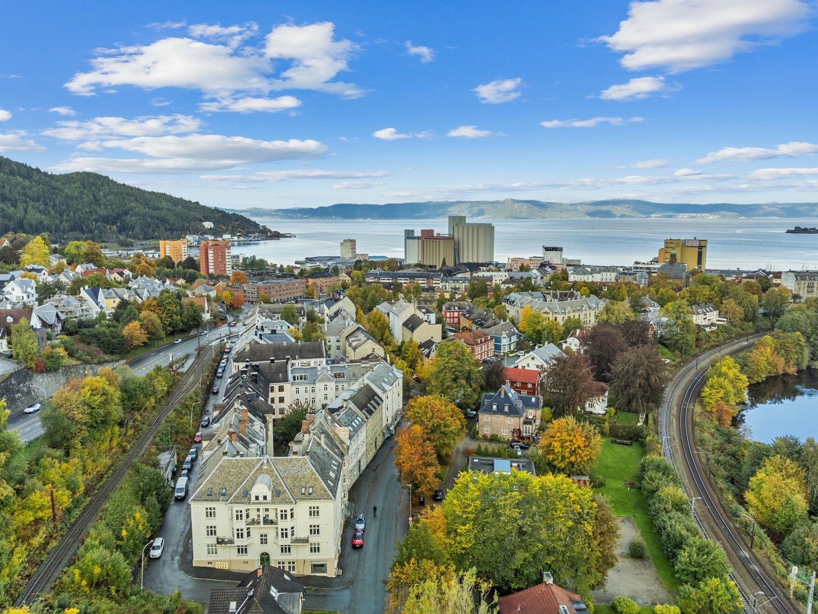Leiligheten ligger i et trivelig strøk på Ila. Galleribilde