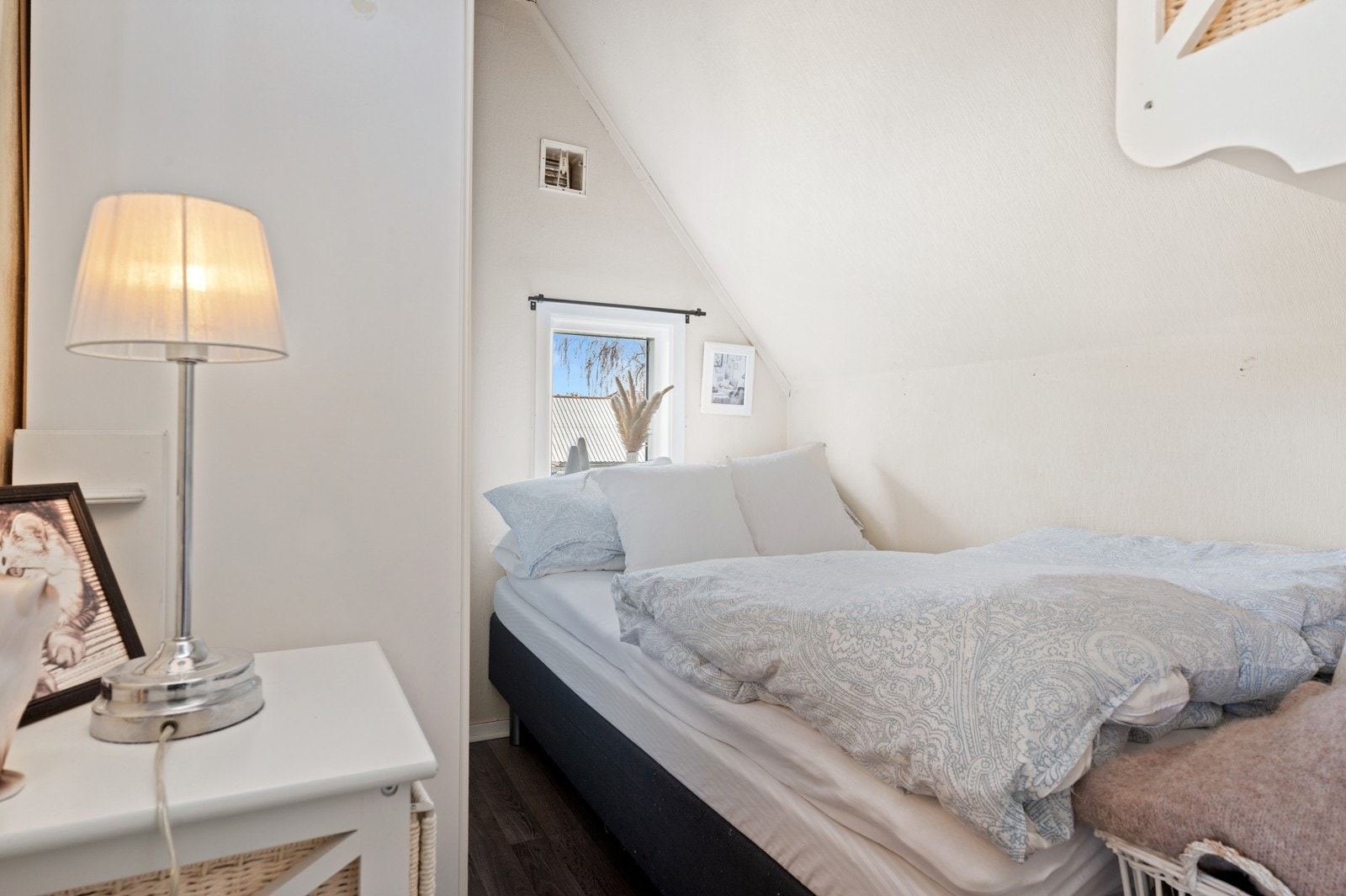 Lite og intimt soverom Galleribilde