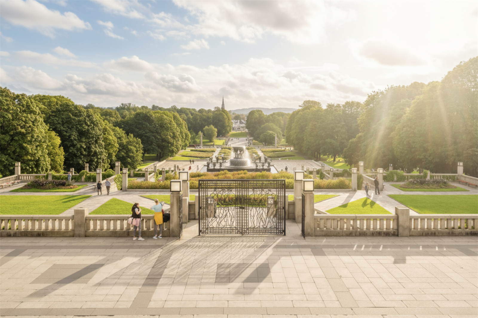 Av rekreasjonsmuligheter har du selvsagt den fantastiske Frognerparken med storslåtte Vigelandsparken, Hundesletta og Frognerbadet rett i nærheten Galleribilde
