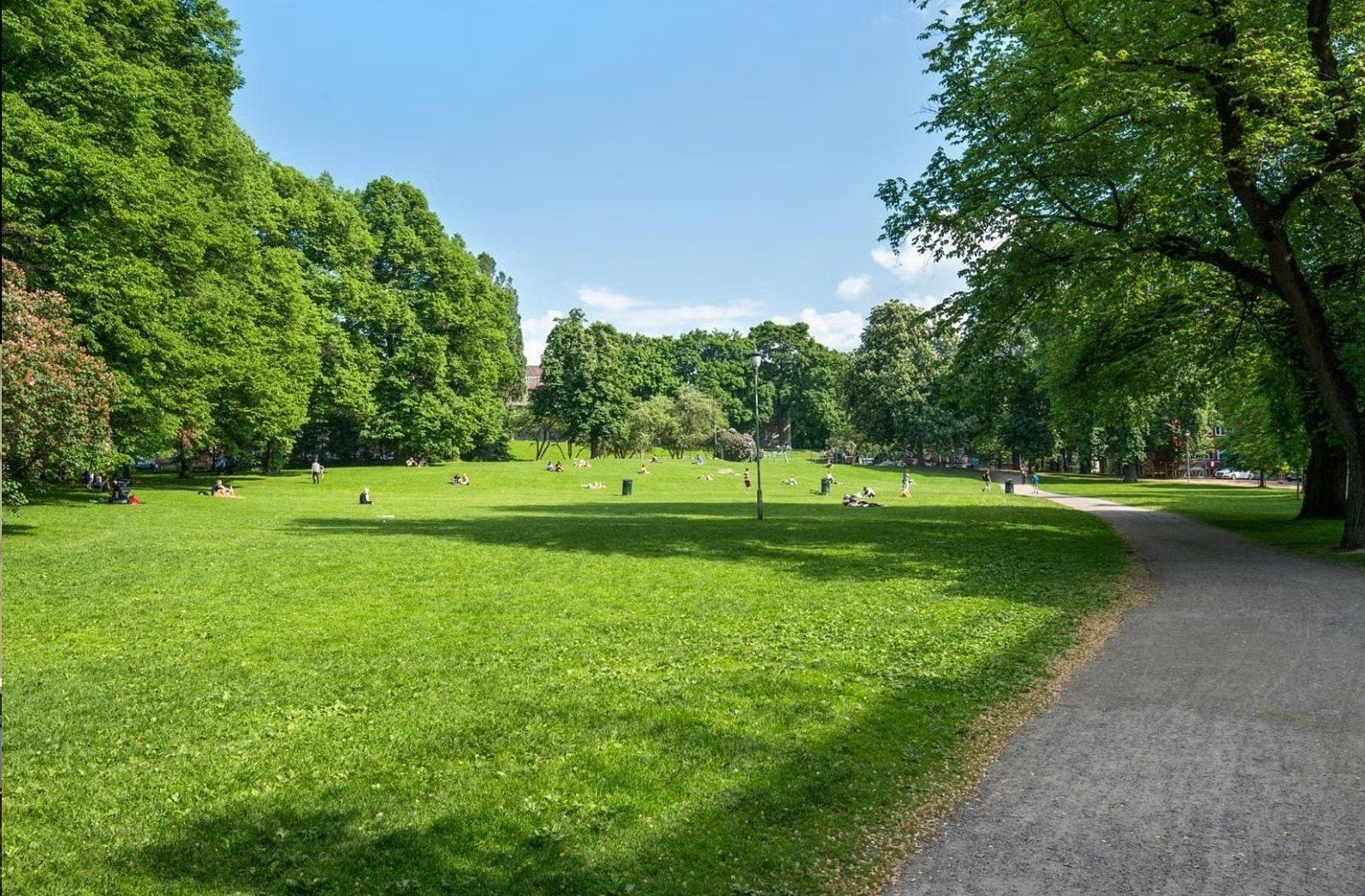 Det er en rekke parker i nærheten av leiligheten. Galleribilde