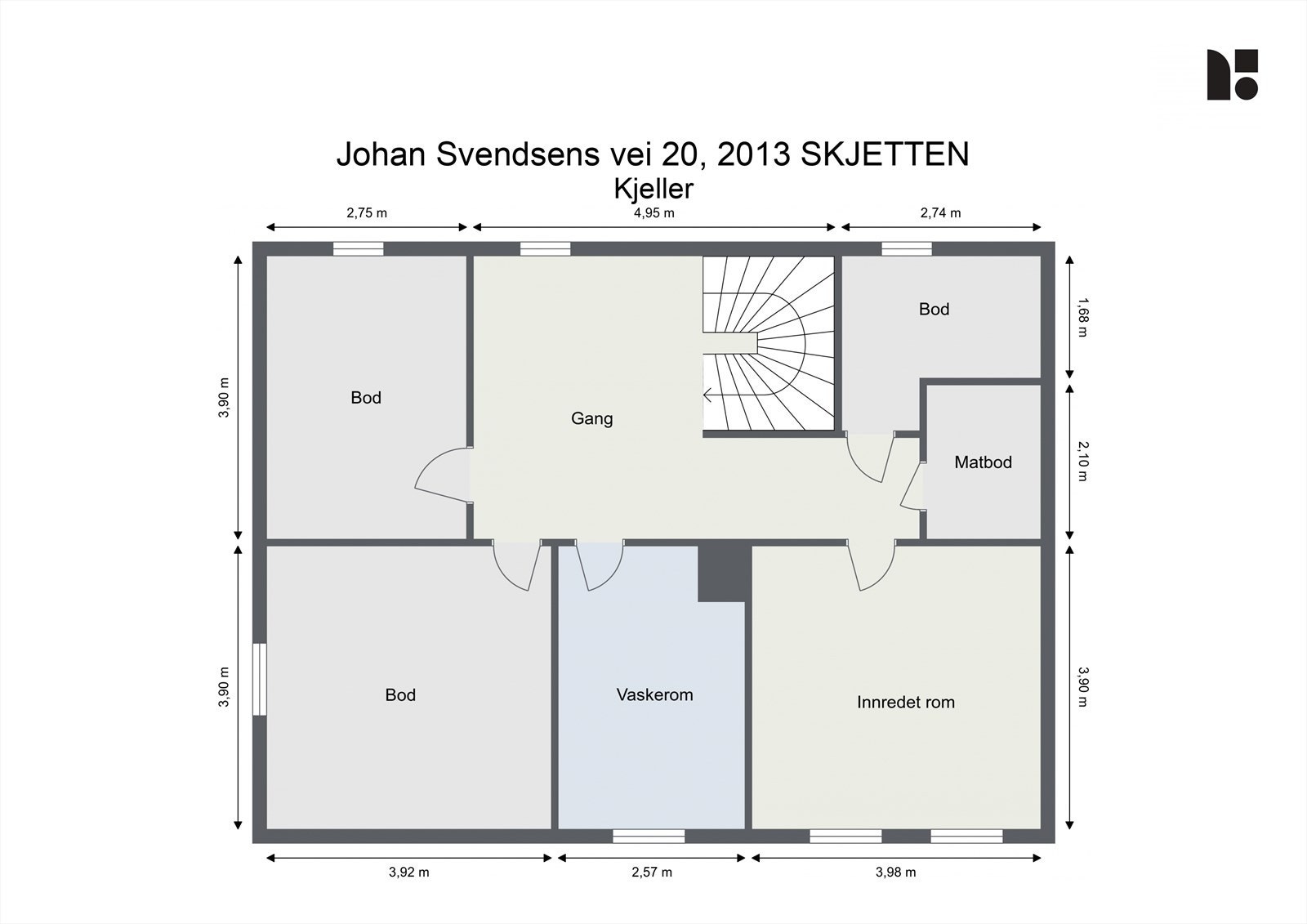 Plantegning - Kjeller Galleribilde
