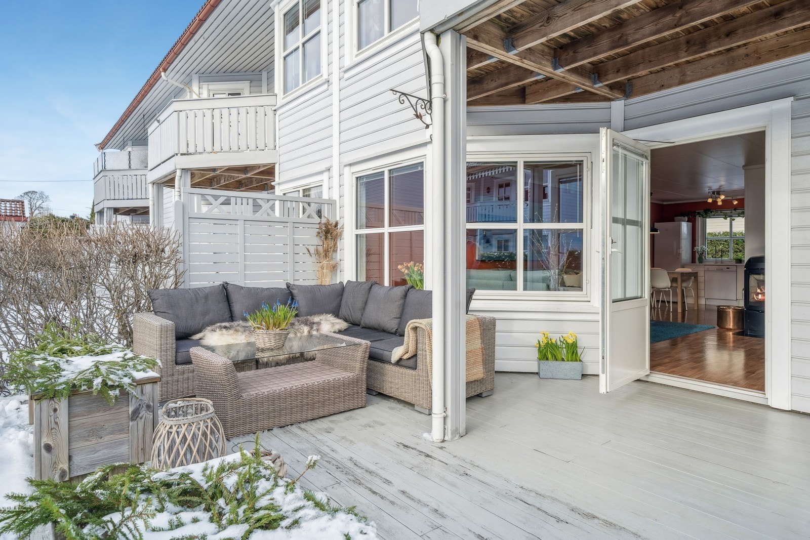 Uteplass på 28kvm Galleribilde