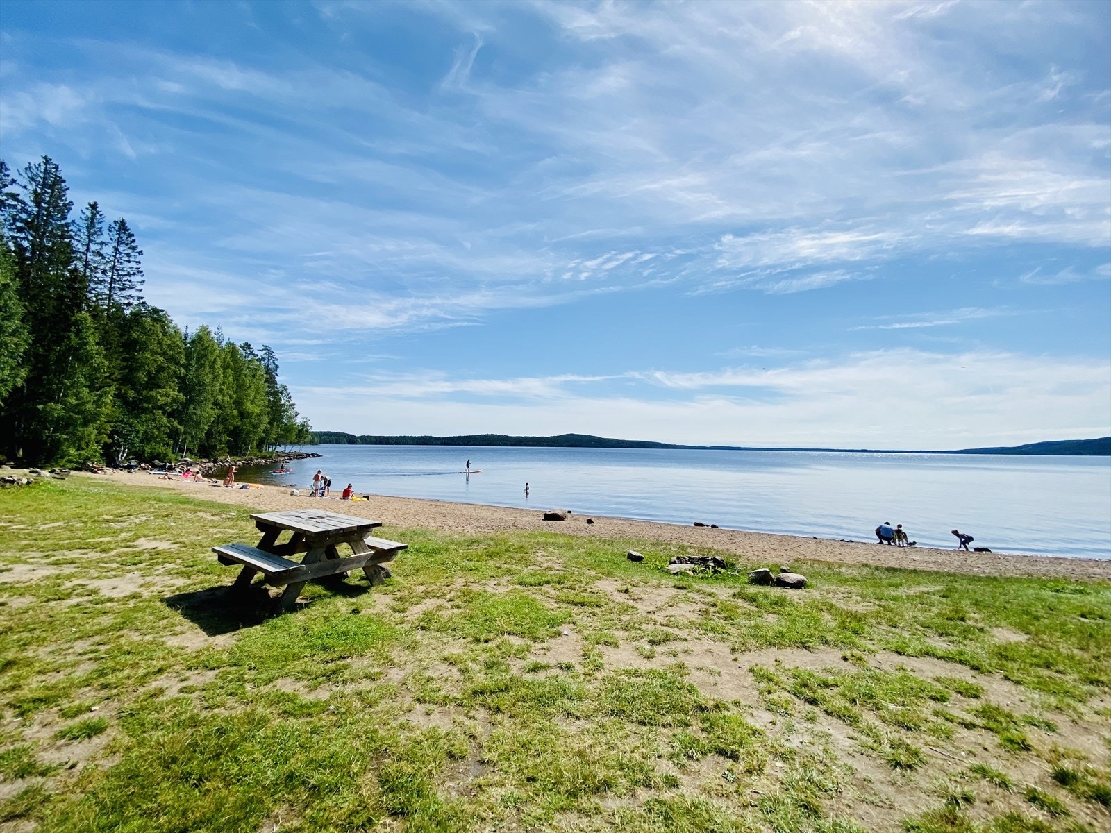 Langton badeplass. Galleribilde