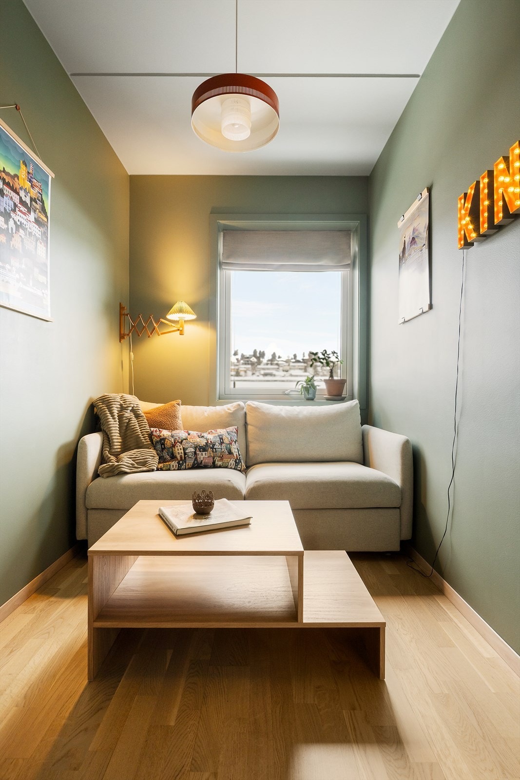 Leiligheten har tre soverom. Galleribilde