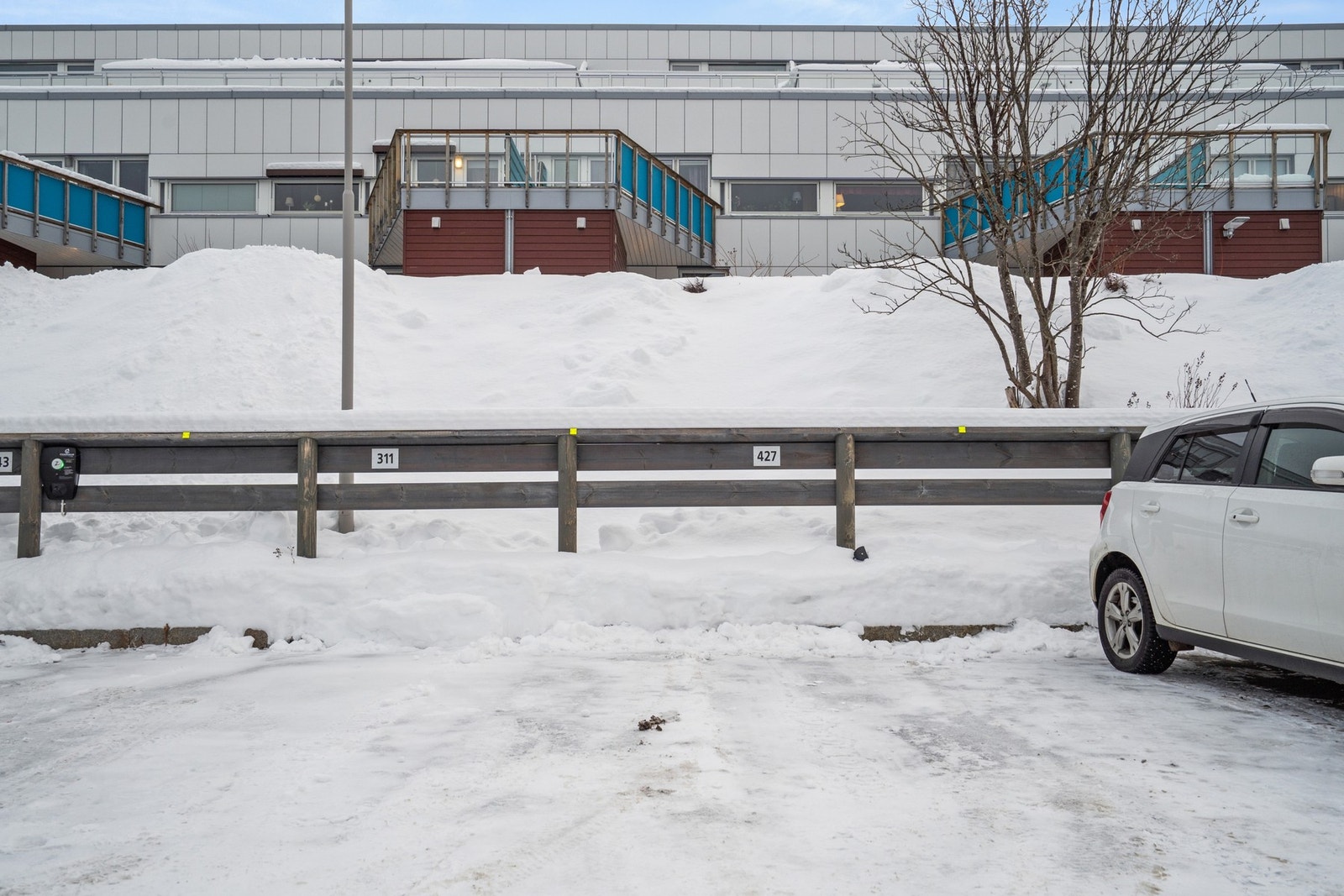 Fast parkering Galleribilde