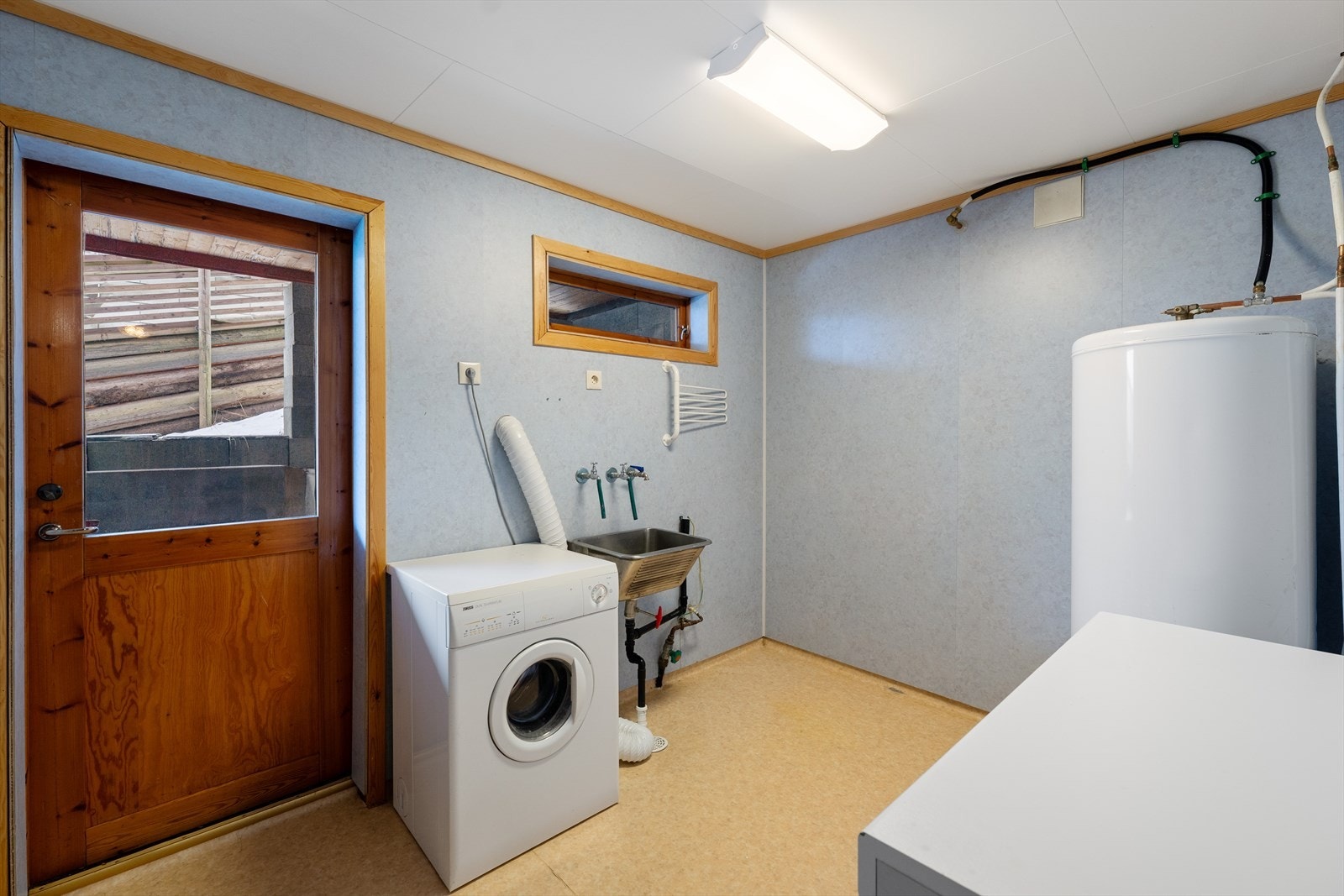 Vaskerom kjeller. Galleribilde