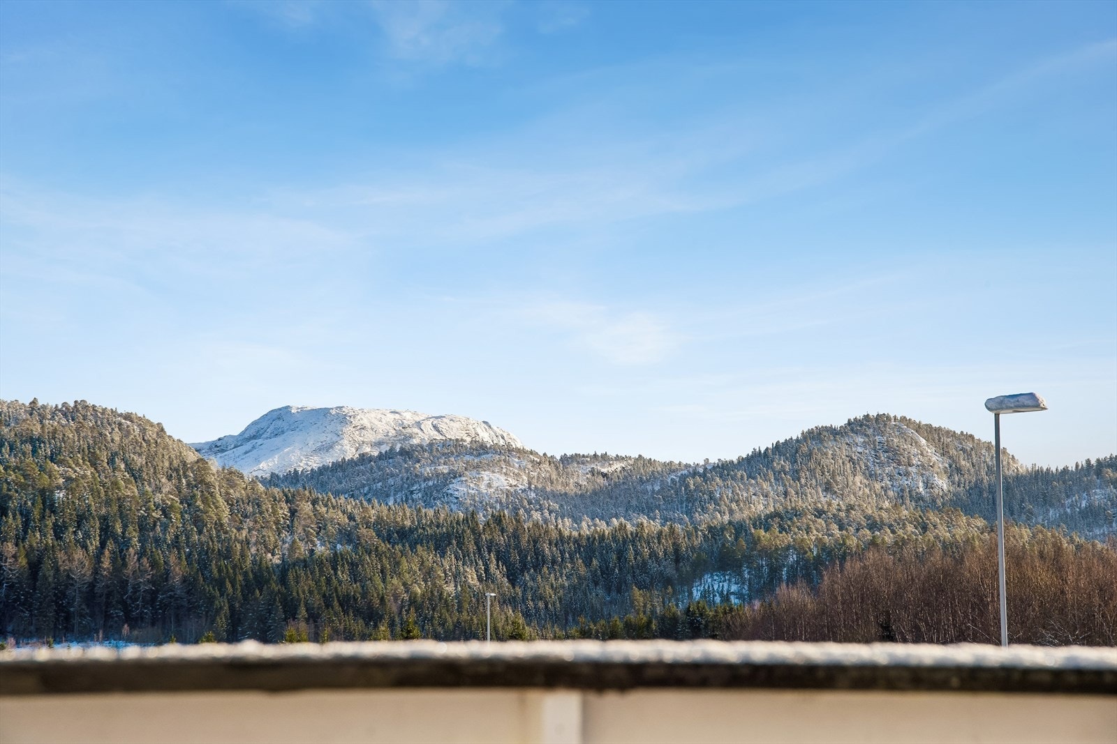 Utsikt fra veranda Galleribilde