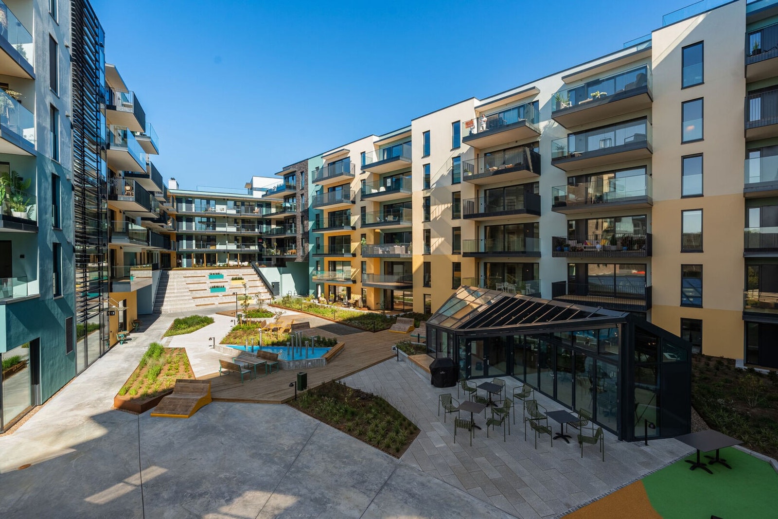 Felles uteområde Galleribilde