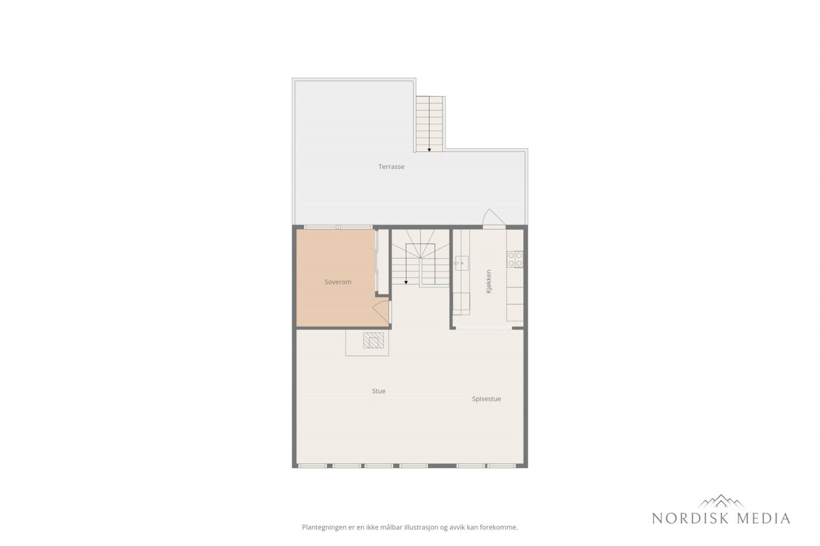 - Plantegning overetasje - Galleribilde