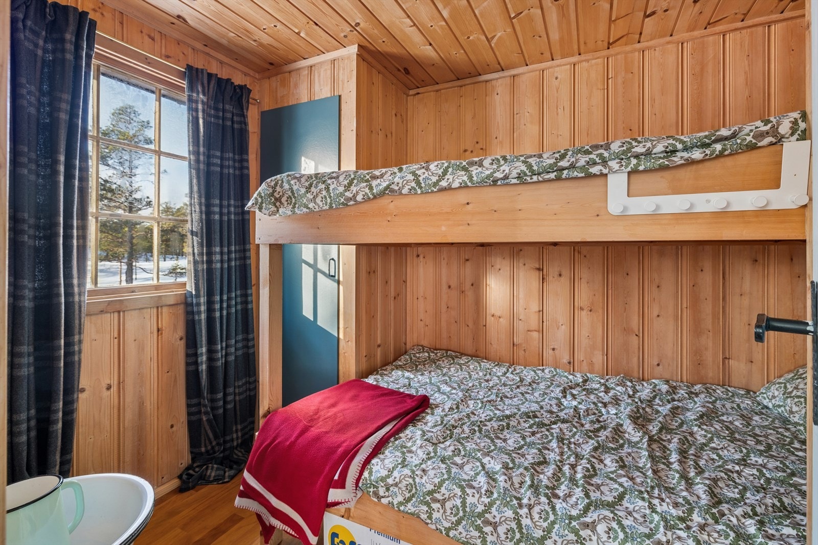 Soverom med køyeseng. Galleribilde