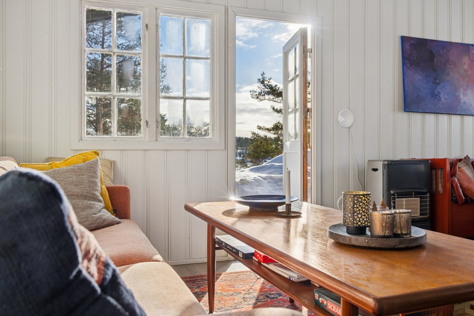 Her kan du nyte flotte dager i solrike omgivelser. Galleribilde