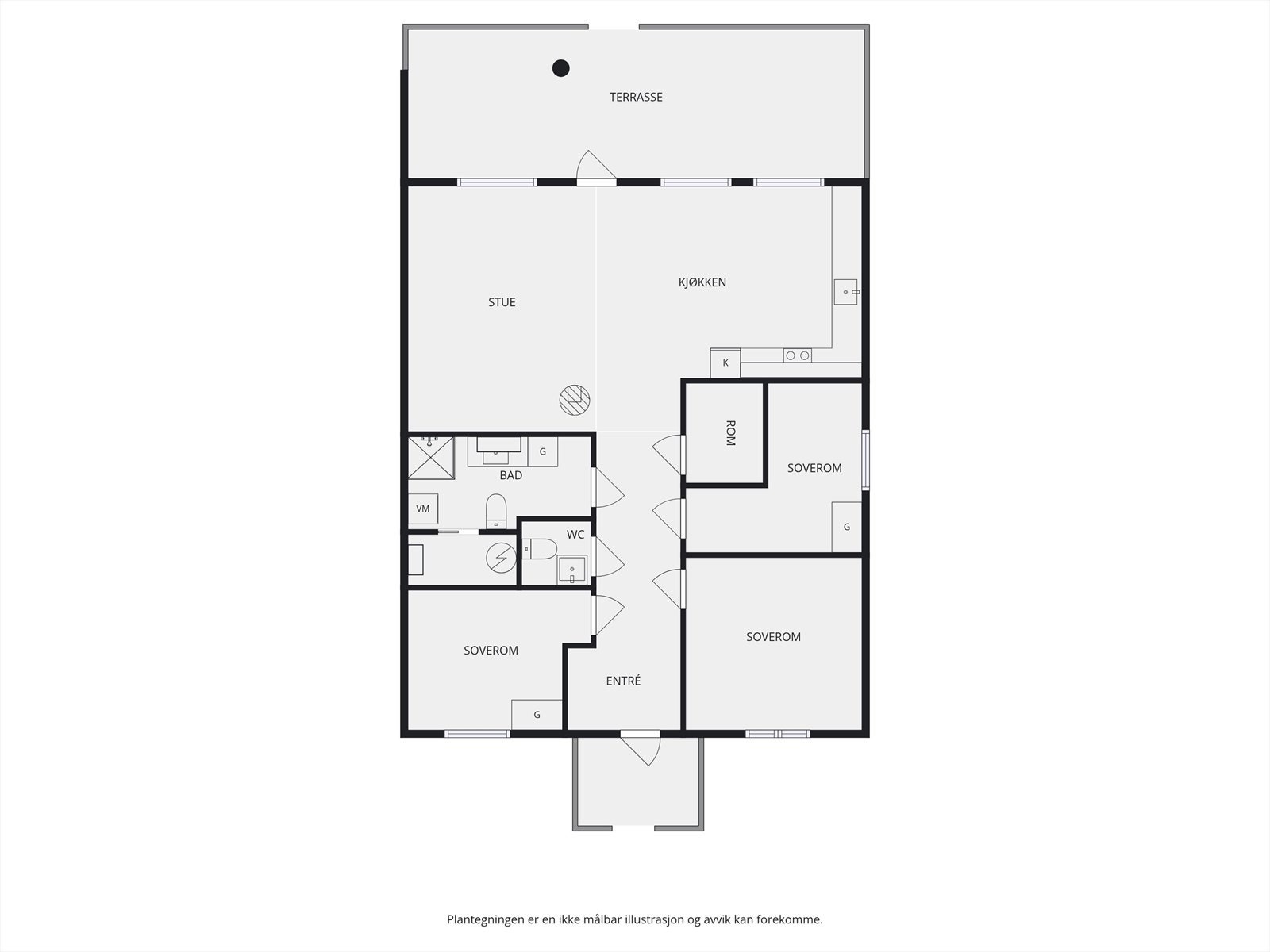 Plantegning. Galleribilde