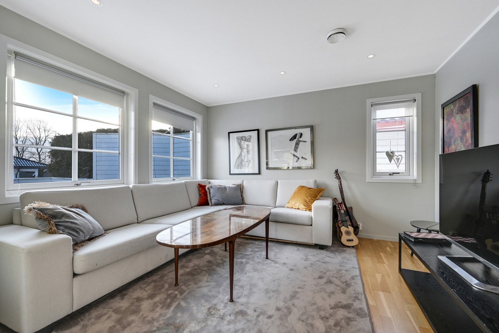 TV-stuen. Galleribilde