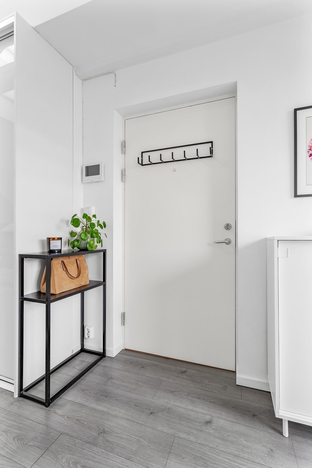 Velkommen inn til denne loftsleiligheten. Galleribilde