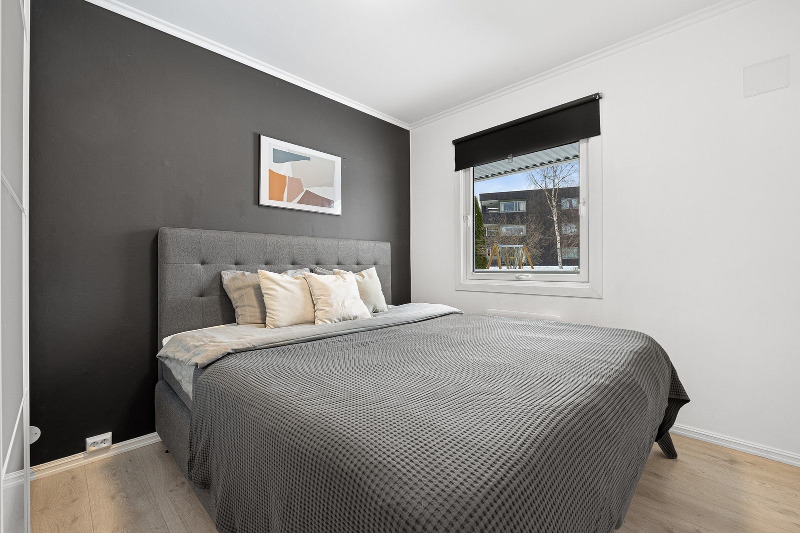 Stort hovedsoverom på 9 kvm. Galleribilde