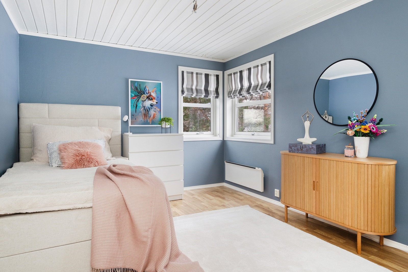 Soverom 3 - stort soverom mot nord Galleribilde