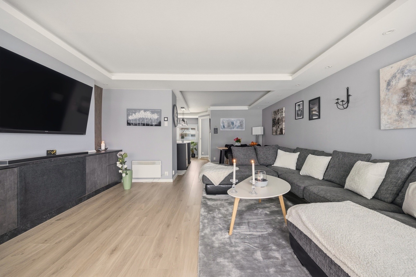 Boligens overflater ble malt i 2025 Galleribilde