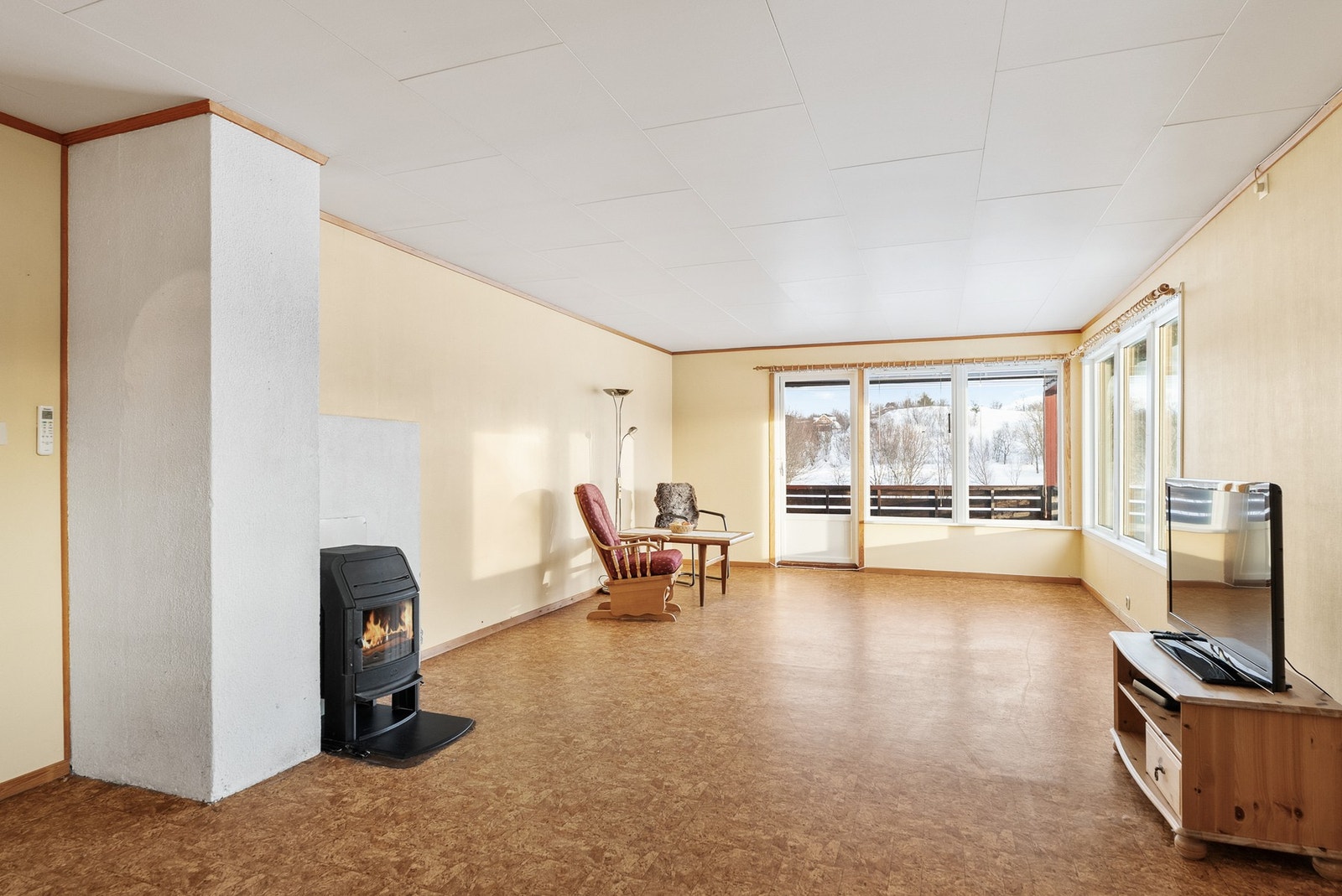 Stuen oppleves som romslig Galleribilde