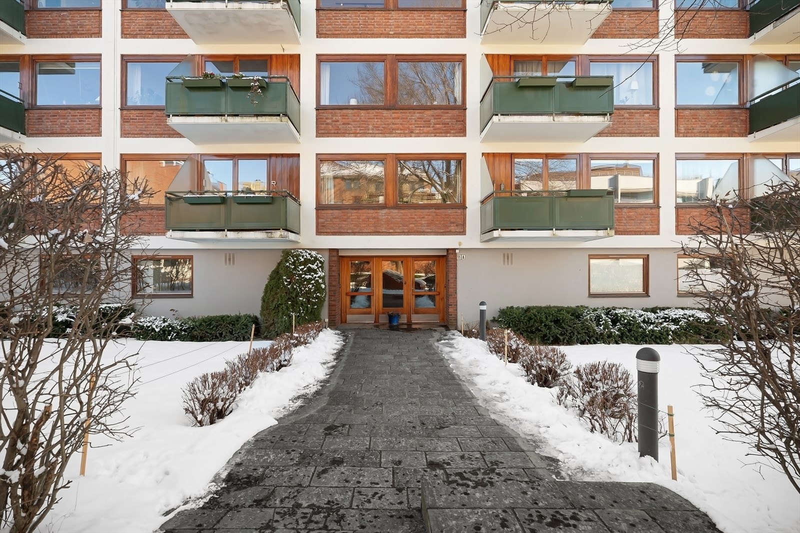 Fra inngangspartiet med varmekabler Galleribilde